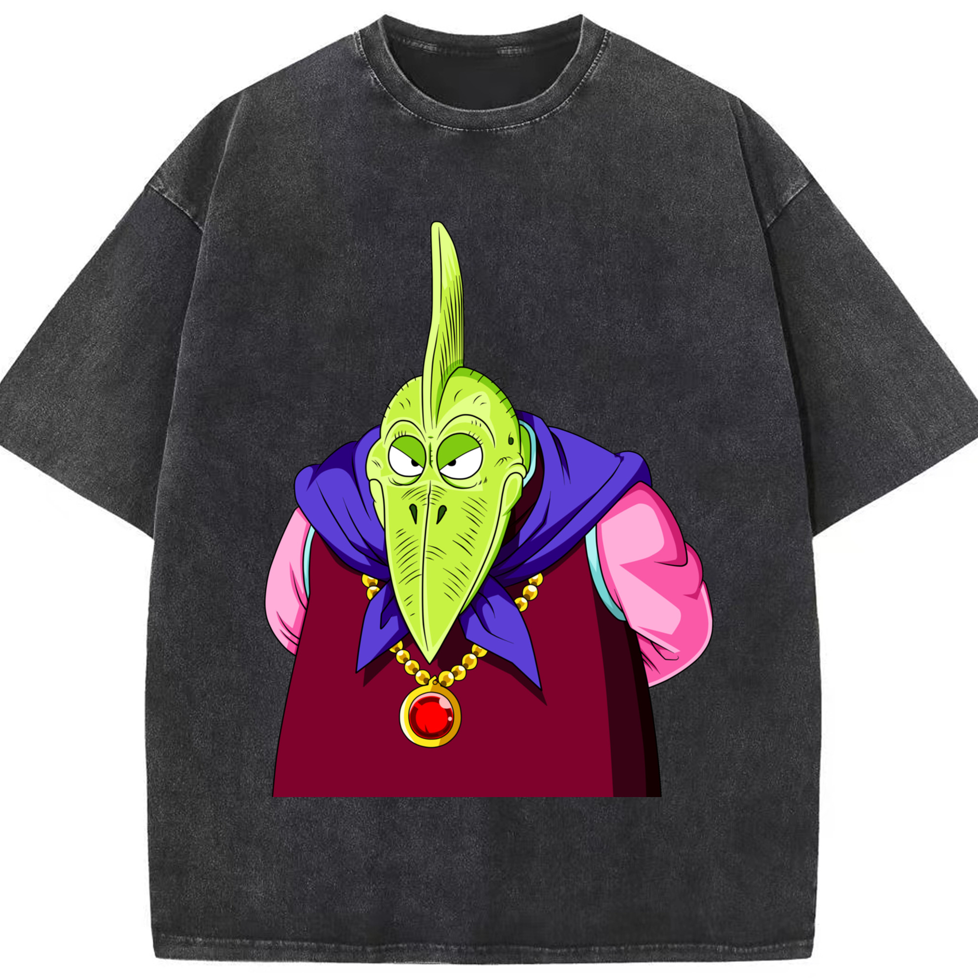 （画像用） ドラゴンボール DRAGON BALL 綿100% ヴィンテージ風 半袖Tシャツ（フロントプリント）
