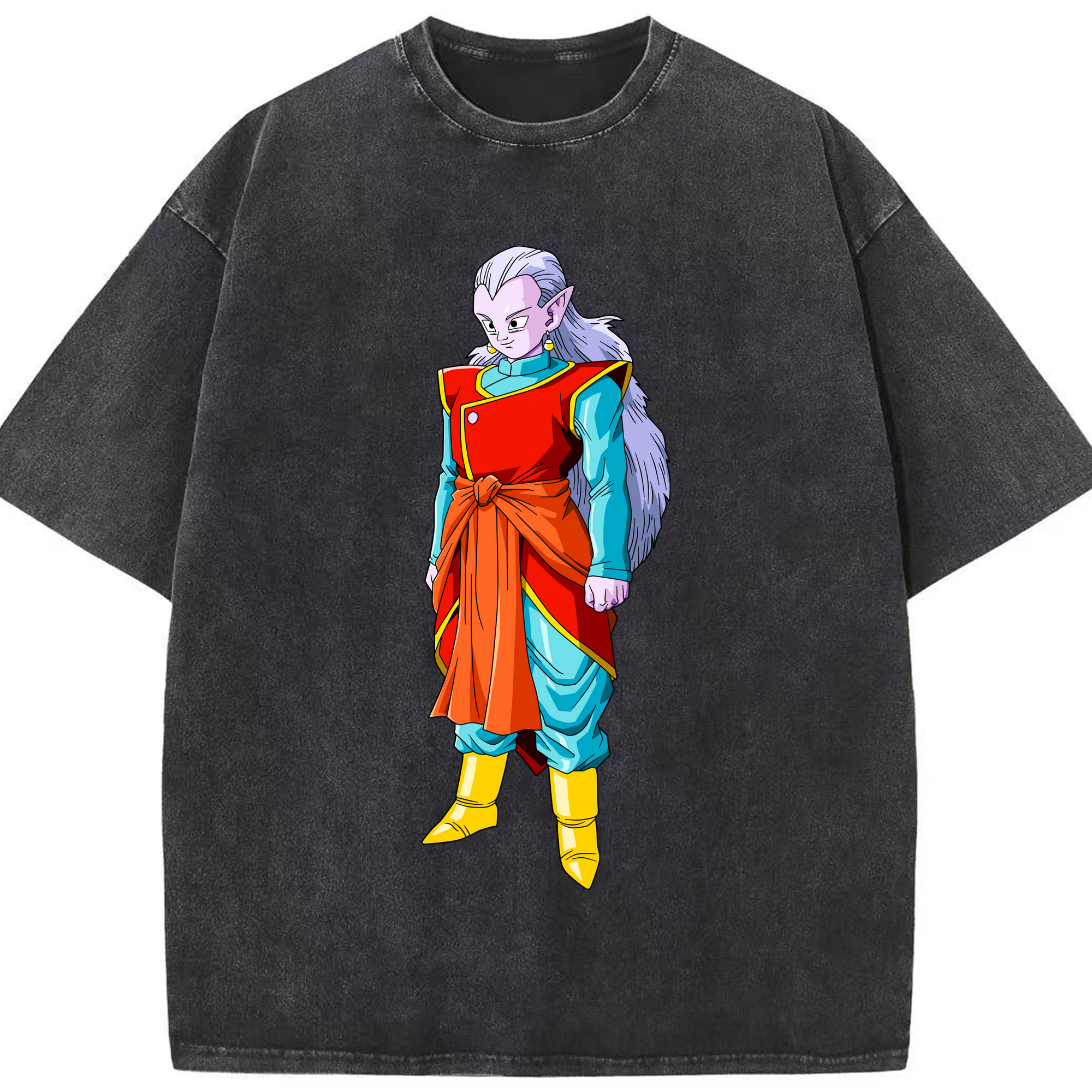 （画像用） ドラゴンボール DRAGON BALL 綿100% ヴィンテージ風 半袖Tシャツ（フロントプリント）