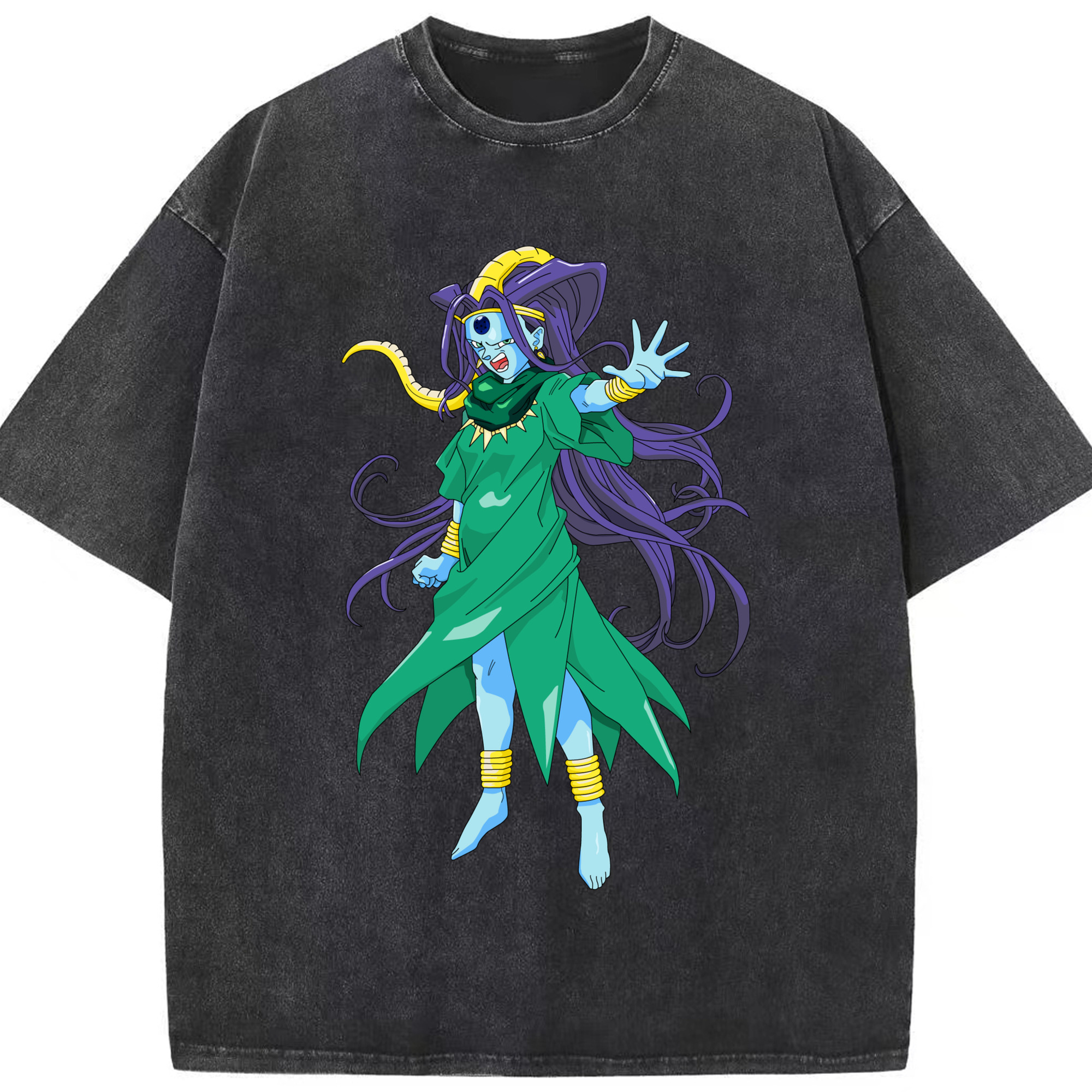 （画像用） ドラゴンボール DRAGON BALL 綿100% ヴィンテージ風 半袖Tシャツ（フロントプリント）