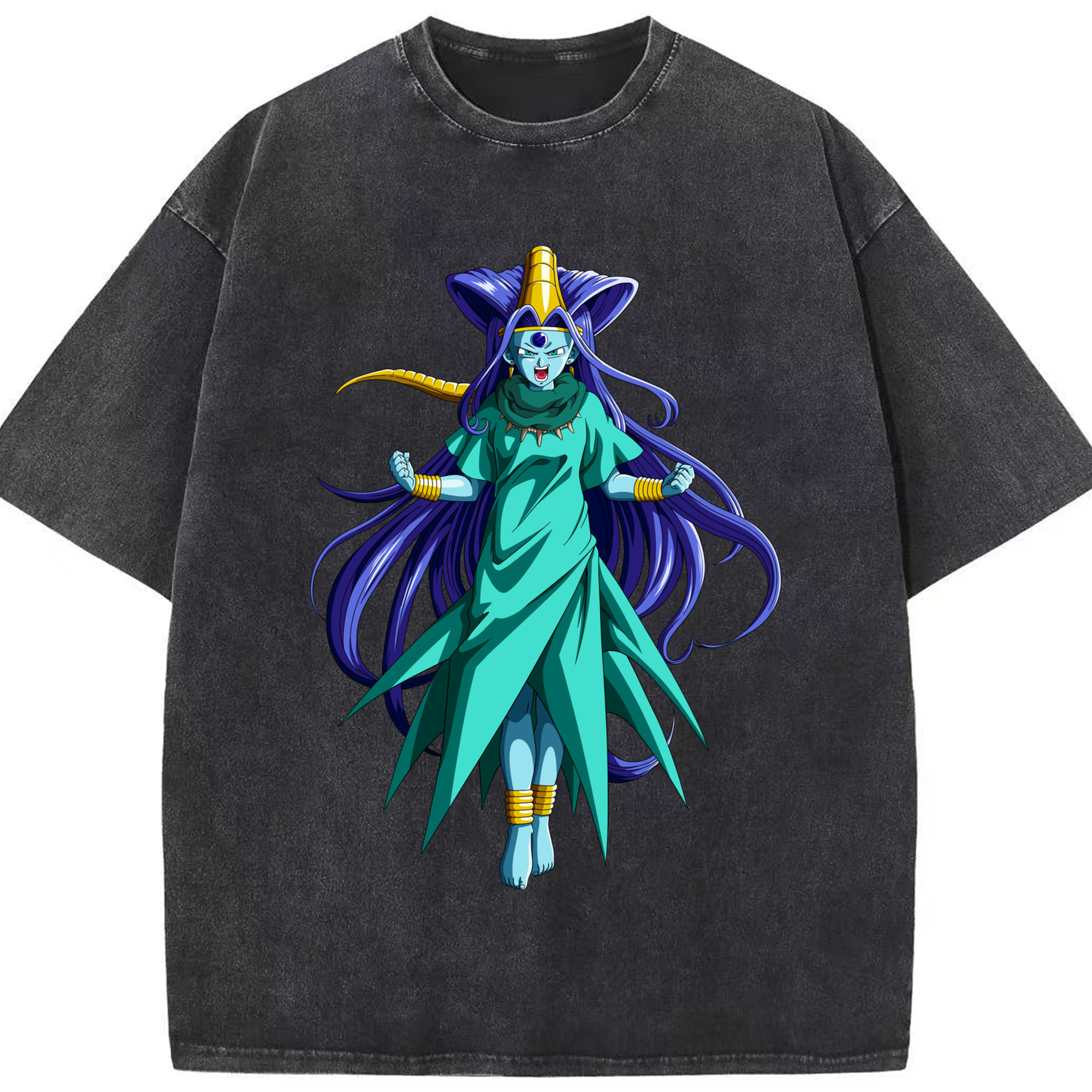 （画像用） ドラゴンボール DRAGON BALL 綿100% ヴィンテージ風 半袖Tシャツ（フロントプリント）