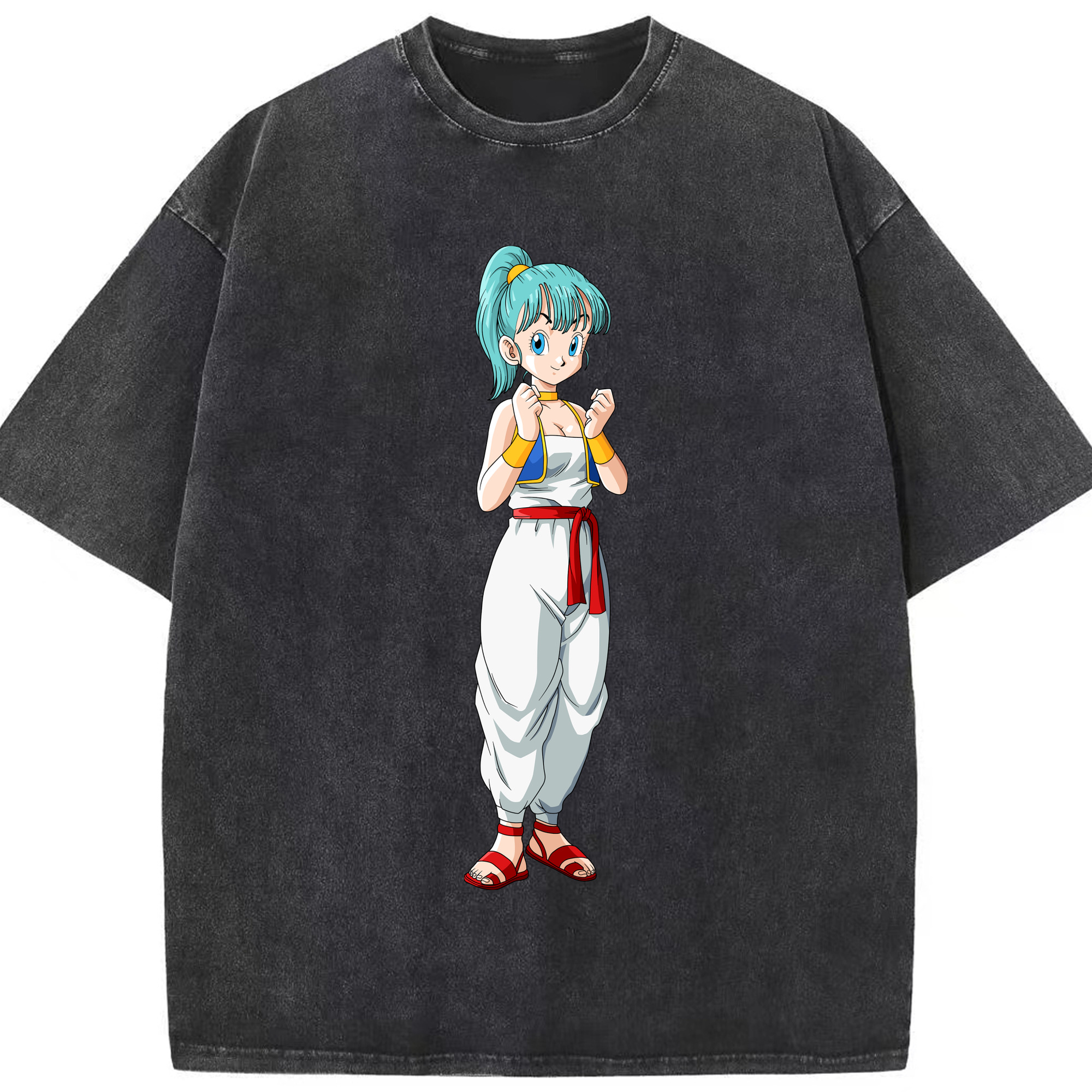 （画像用） ドラゴンボール DRAGON BALL 綿100% ヴィンテージ風 半袖Tシャツ（フロントプリント）
