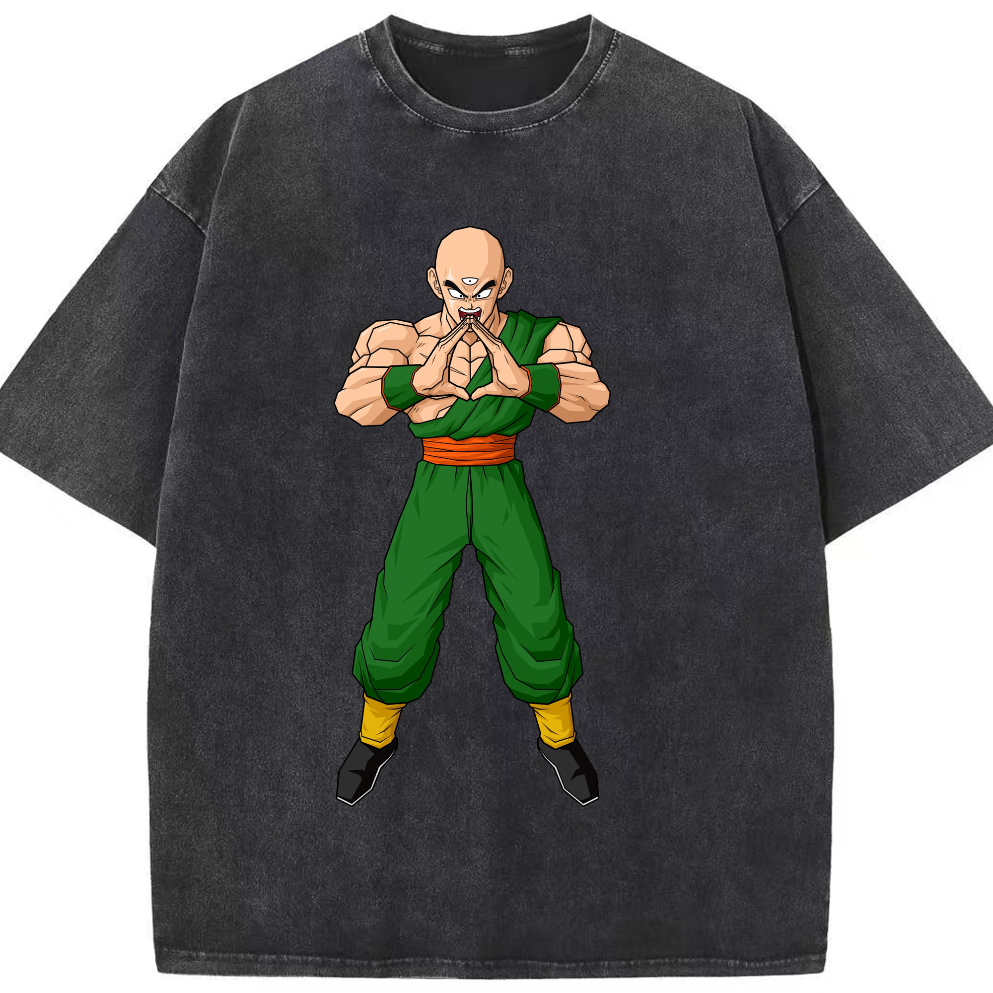 （画像用） ドラゴンボール DRAGON BALL 綿100% ヴィンテージ風 半袖Tシャツ（フロントプリント）