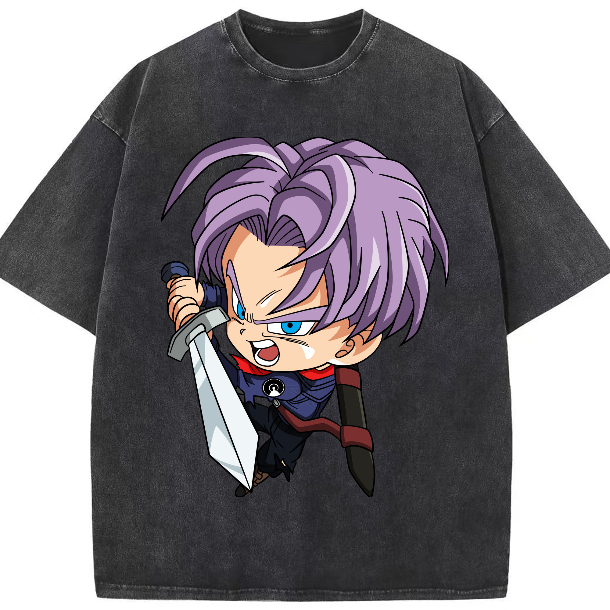 （画像用） ドラゴンボール DRAGON BALL 綿100% ヴィンテージ風 半袖Tシャツ（フロントプリント）