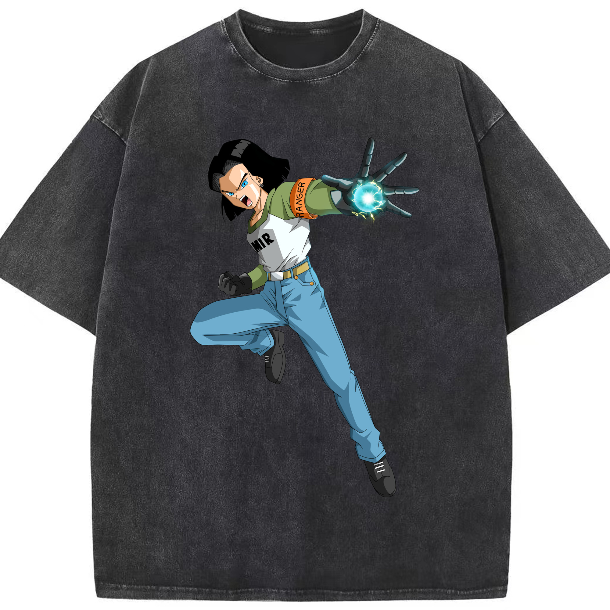 （画像用） ドラゴンボール DRAGON BALL 綿100% ヴィンテージ風 半袖Tシャツ（フロントプリント）