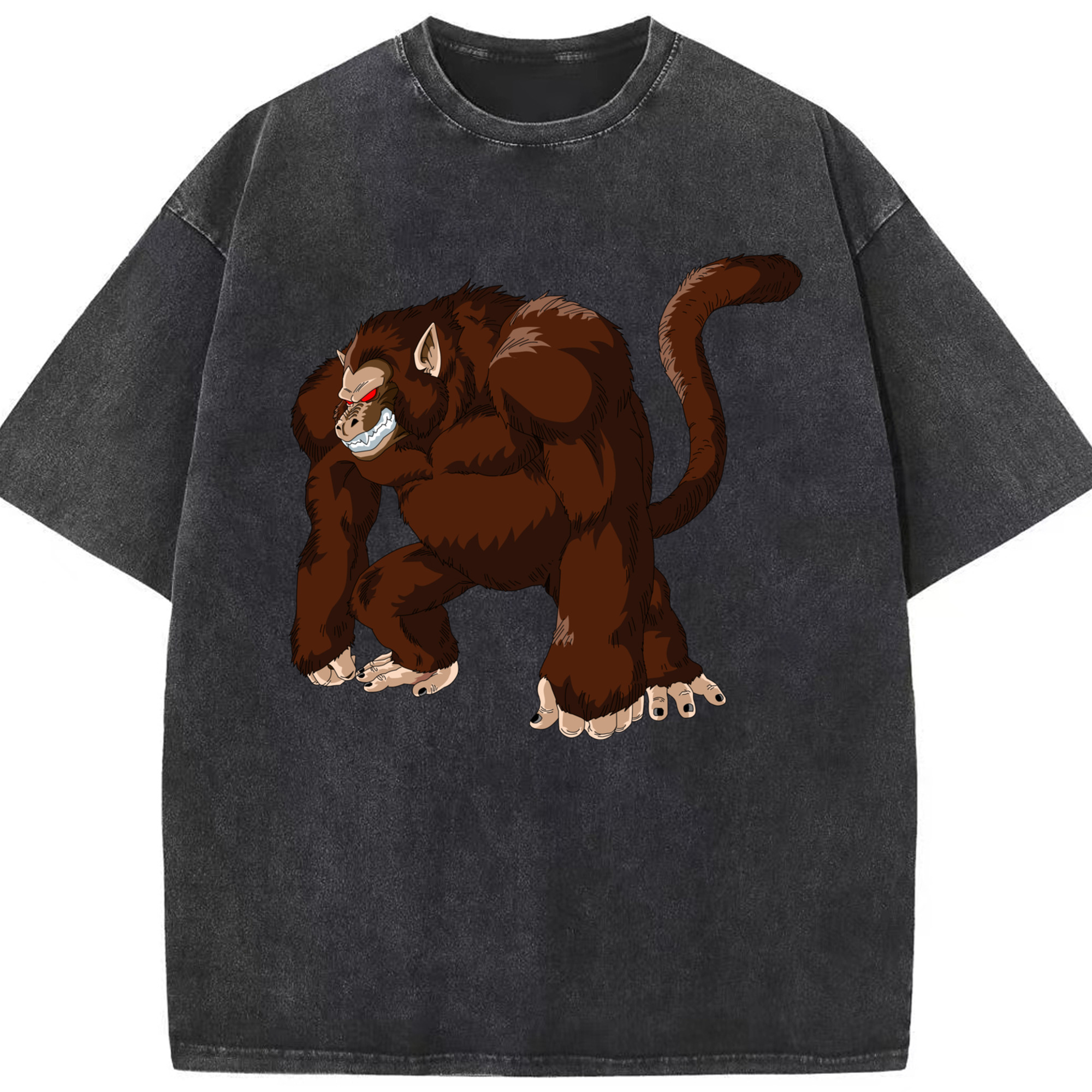 （画像用） ドラゴンボール DRAGON BALL 綿100% ヴィンテージ風 半袖Tシャツ（フロントプリント）