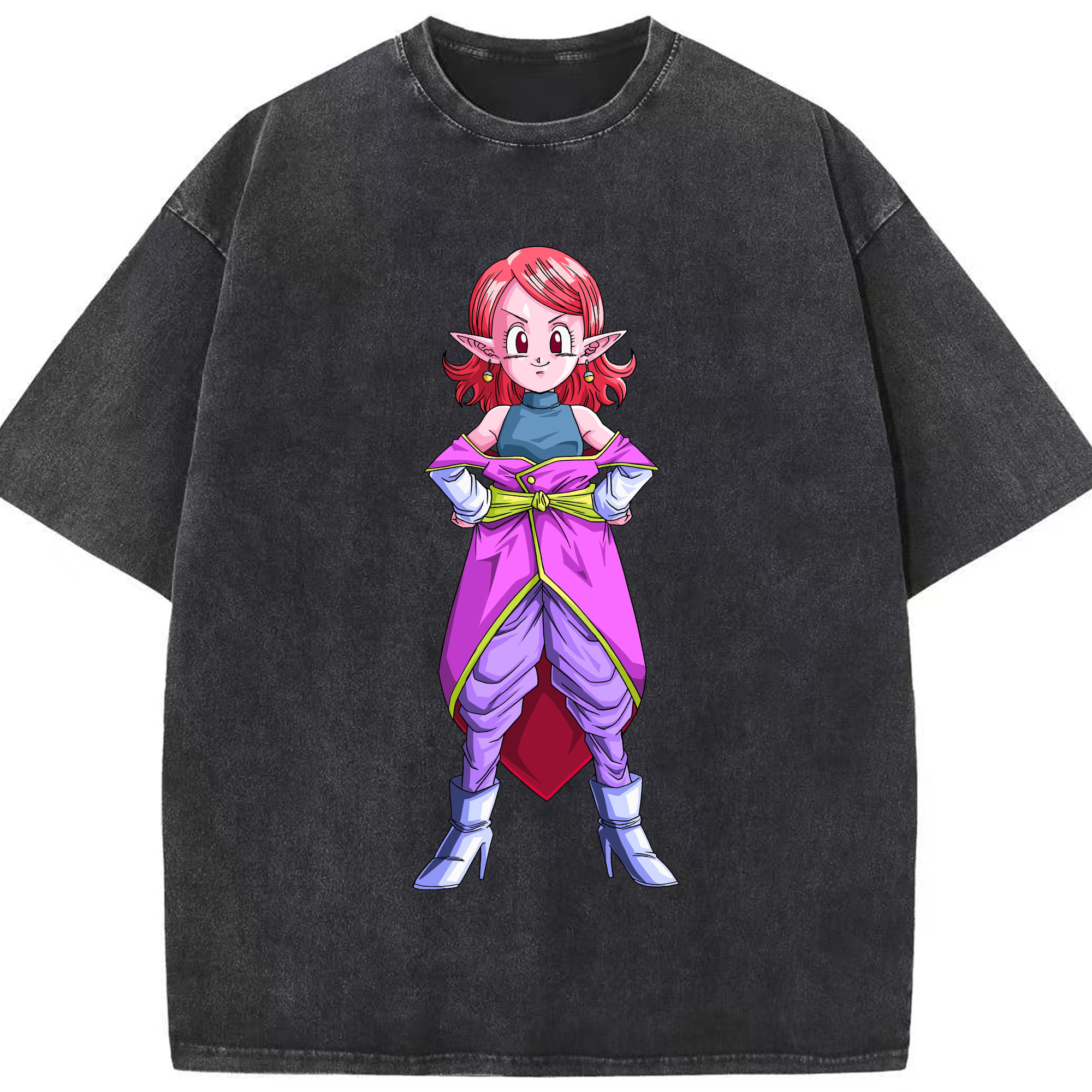 （画像用） ドラゴンボール DRAGON BALL 綿100% ヴィンテージ風 半袖Tシャツ（フロントプリント）