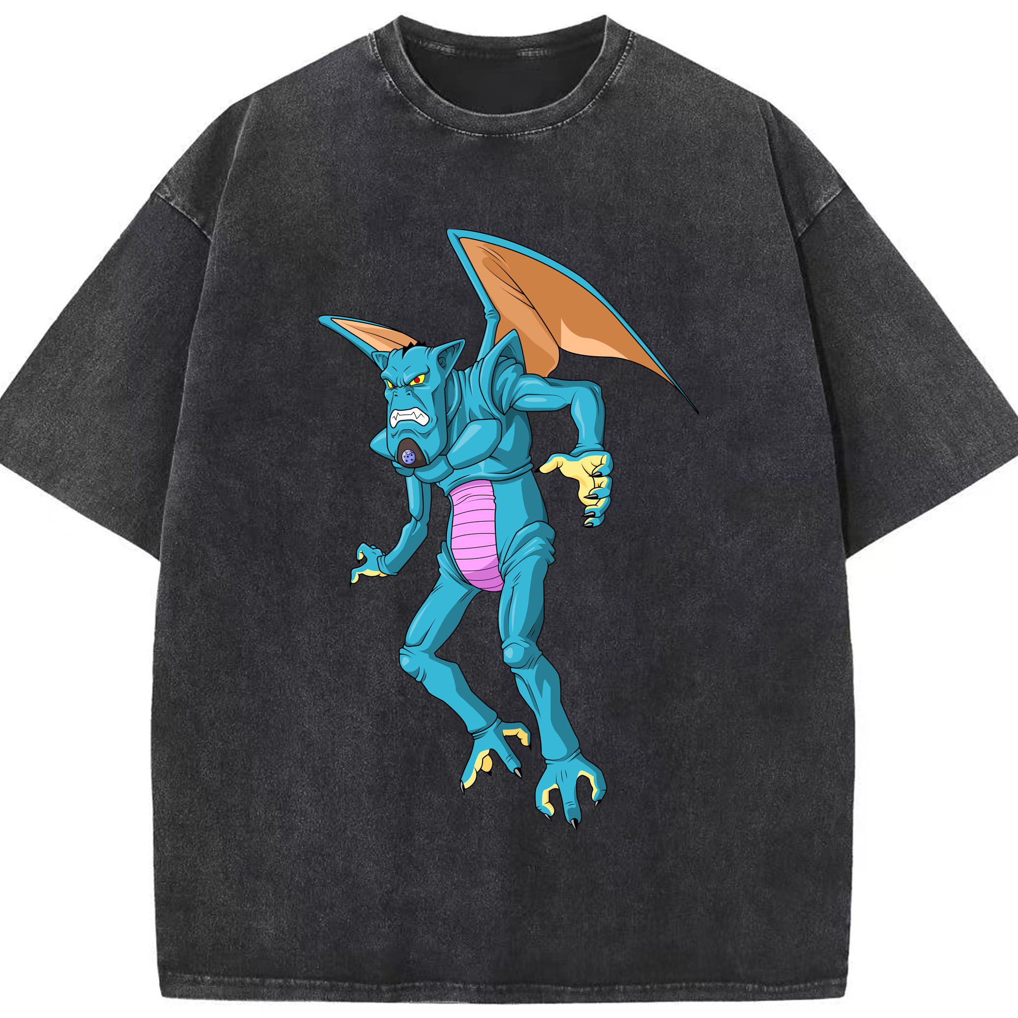 （画像用） ドラゴンボール DRAGON BALL 綿100% ヴィンテージ風 半袖Tシャツ（フロントプリント）