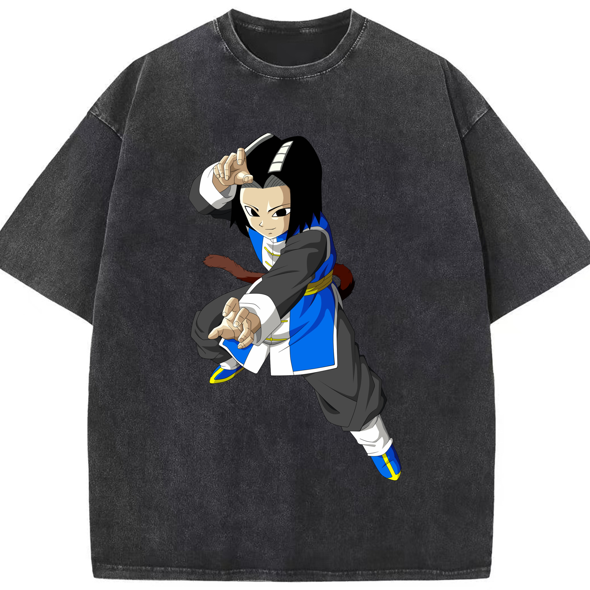 （画像用） ドラゴンボール DRAGON BALL 綿100% ヴィンテージ風 半袖Tシャツ（フロントプリント）