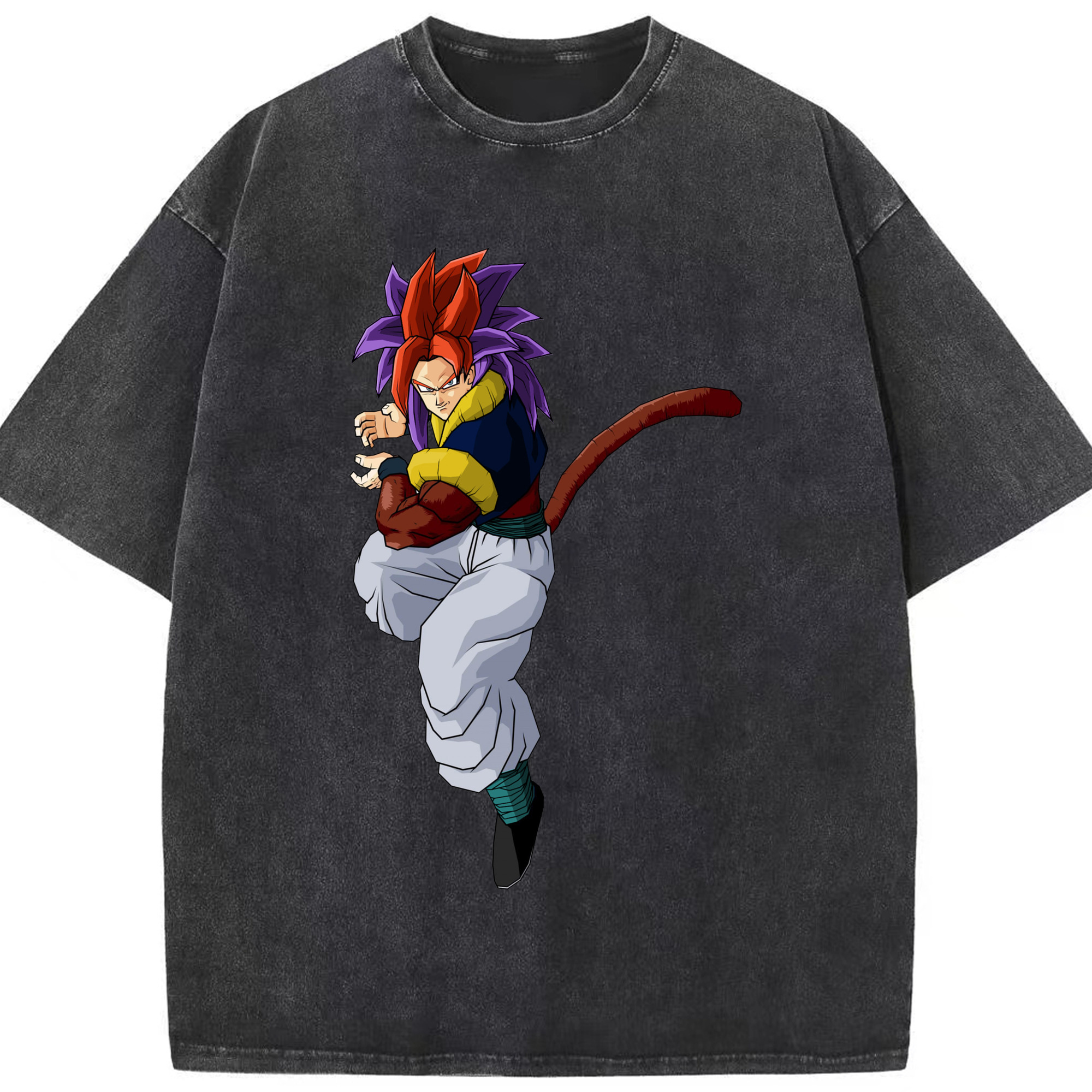 （画像用） ドラゴンボール DRAGON BALL 綿100% ヴィンテージ風 半袖Tシャツ（フロントプリント）