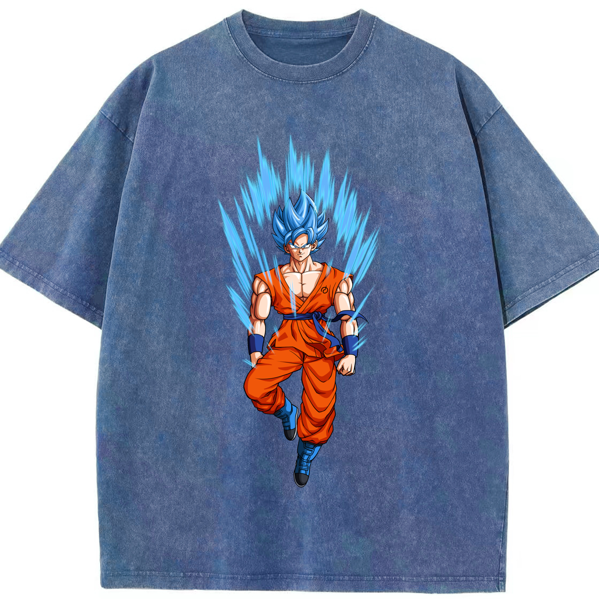 （画像用） ドラゴンボール 孫 悟飯（そんごはん）DRAGON BALL Son Gohan 綿100% ヴィンテージ風 半袖Tシャツ（フロントプリント）