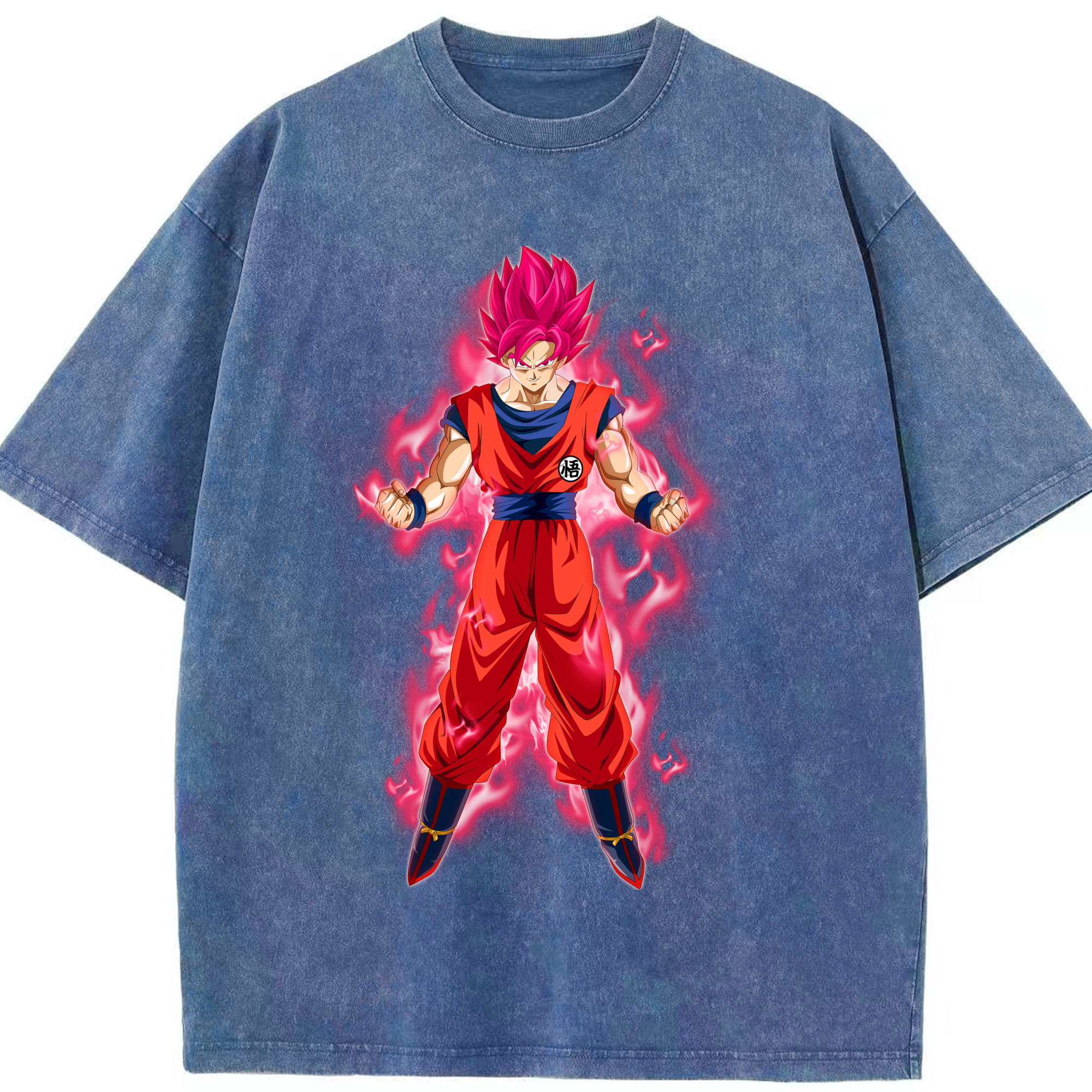（画像用） ドラゴンボール 孫 悟飯（そんごはん）DRAGON BALL Son Gohan 綿100% ヴィンテージ風 半袖Tシャツ（フロントプリント）