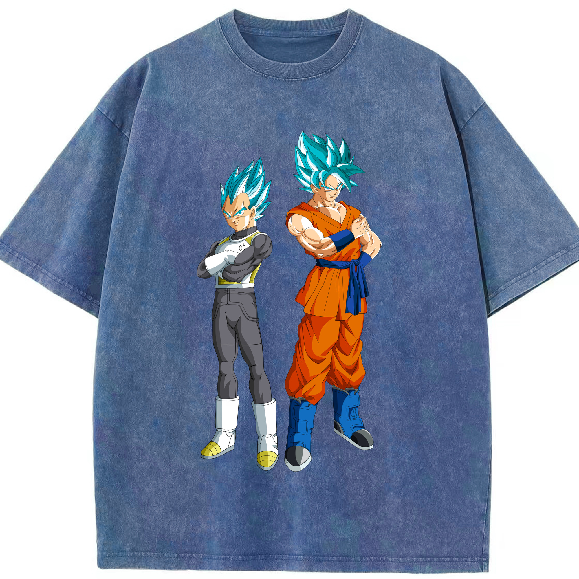 （画像用） ドラゴンボール DRAGON BALL 綿100% ヴィンテージ風 半袖Tシャツ（フロントプリント）
