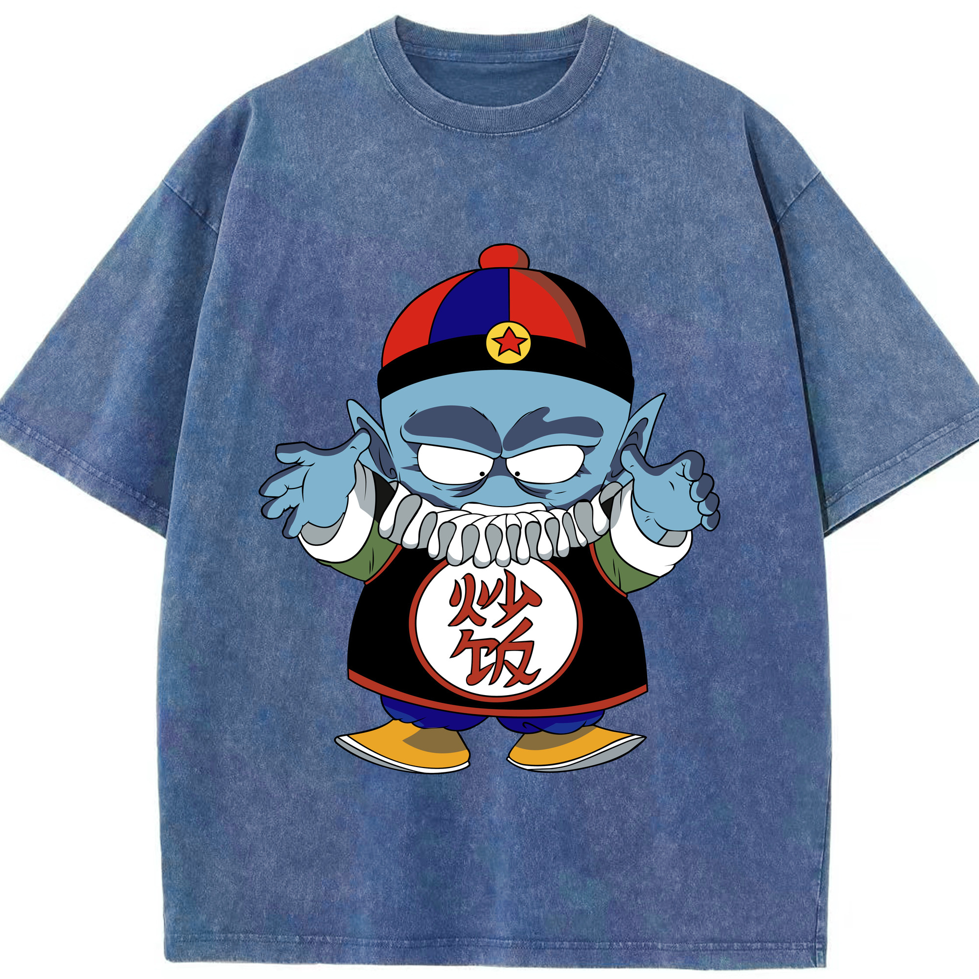 （画像用） ドラゴンボール DRAGON BALL 綿100% ヴィンテージ風 半袖Tシャツ（フロントプリント）