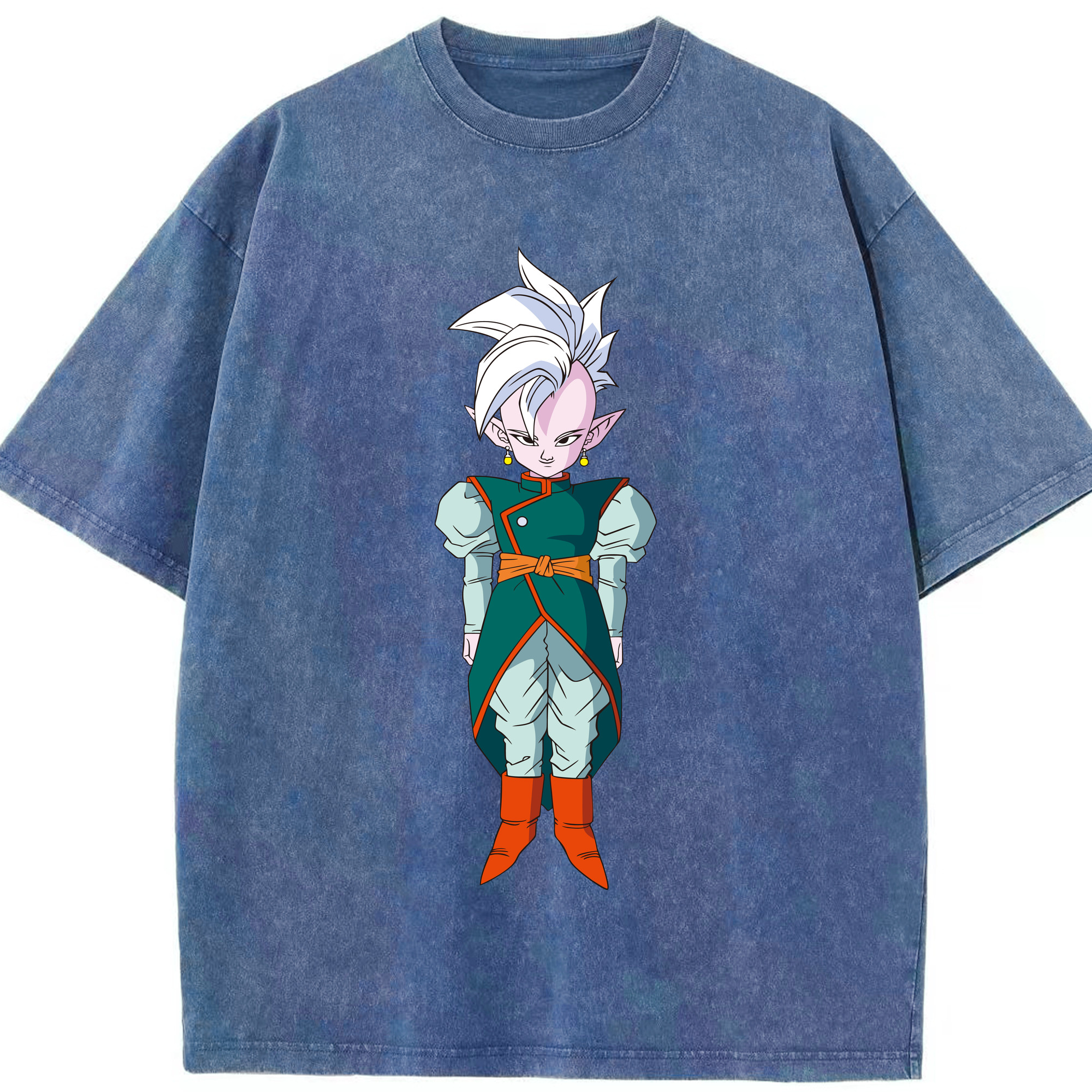 （画像用） ドラゴンボール DRAGON BALL 綿100% ヴィンテージ風 半袖Tシャツ（フロントプリント）