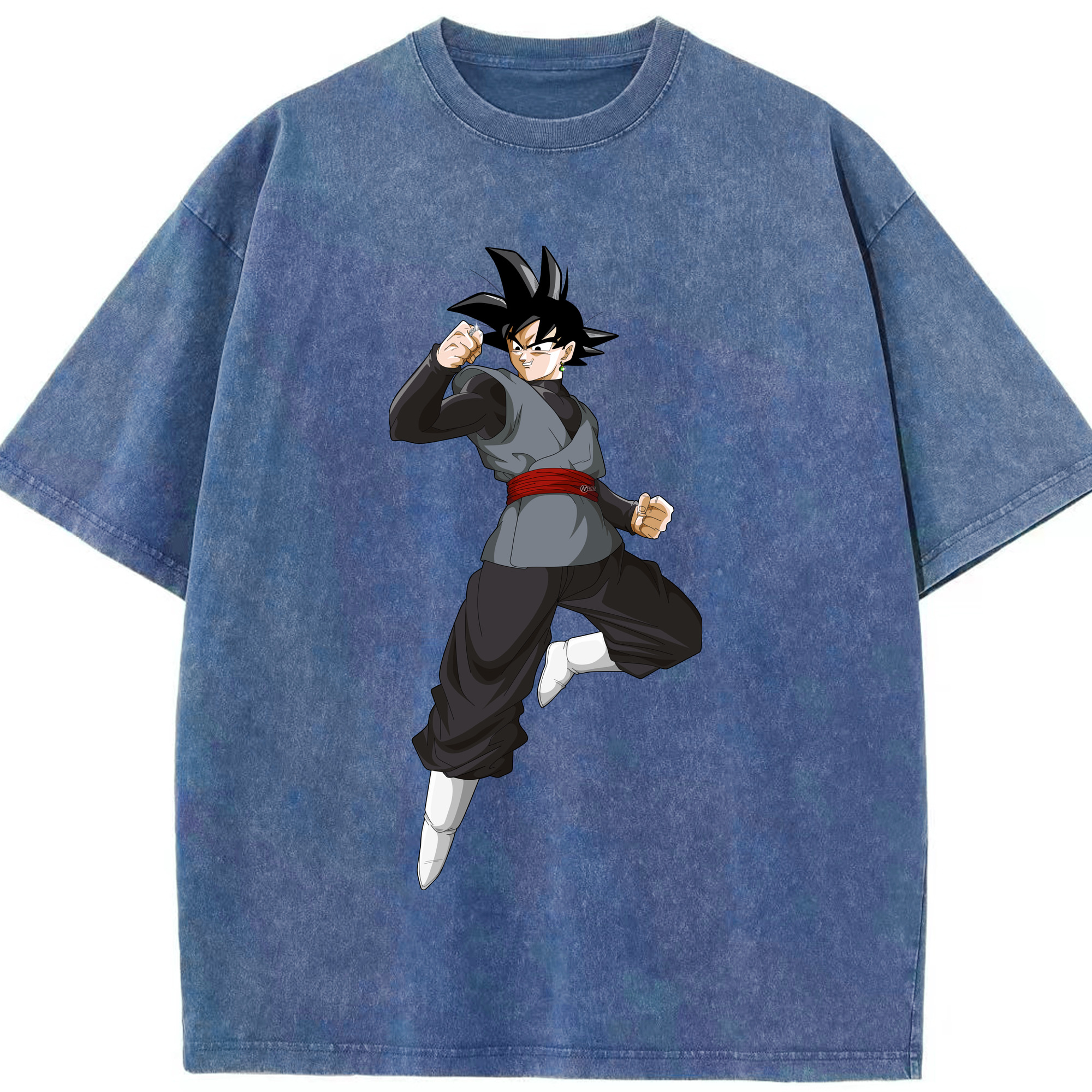 （画像用） ドラゴンボール ベジータ四世（Bejīta Yonsei）DRAGON BALL Vegeta IV 綿100% ヴィンテージ風 半袖Tシャツ（フロントプリント）
