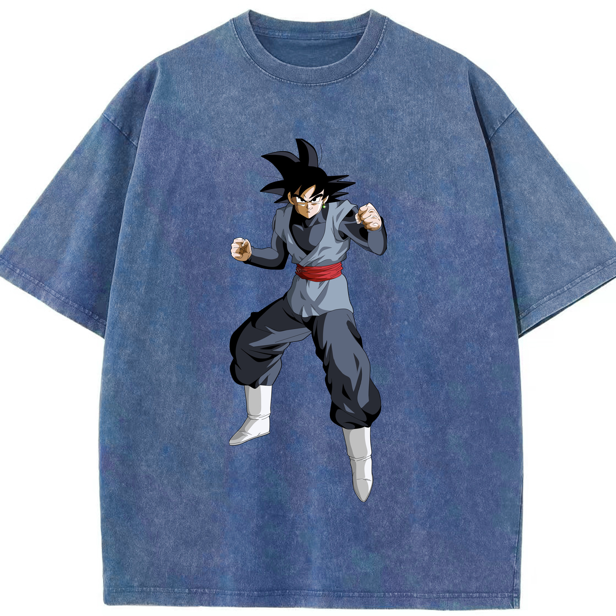 （画像用） ドラゴンボール ベジータ四世（Bejīta Yonsei）DRAGON BALL Vegeta IV 綿100% ヴィンテージ風 半袖Tシャツ（フロントプリント）