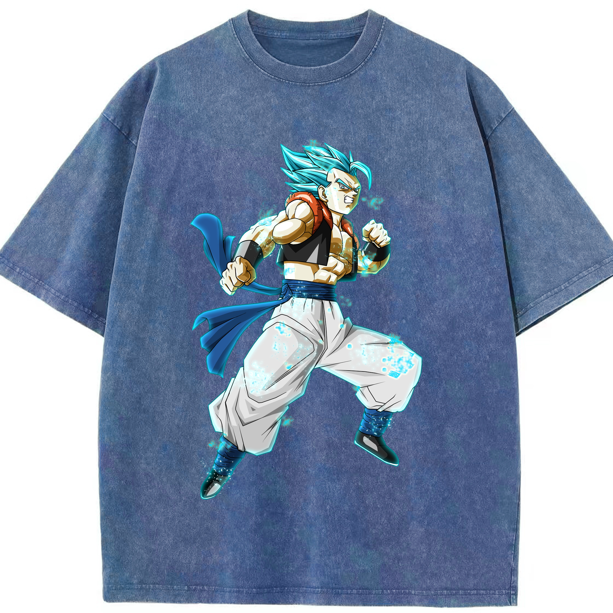 （画像用） ドラゴンボール ベジータ四世（Bejīta Yonsei）DRAGON BALL Vegeta IV 綿100% ヴィンテージ風 半袖Tシャツ（フロントプリント）