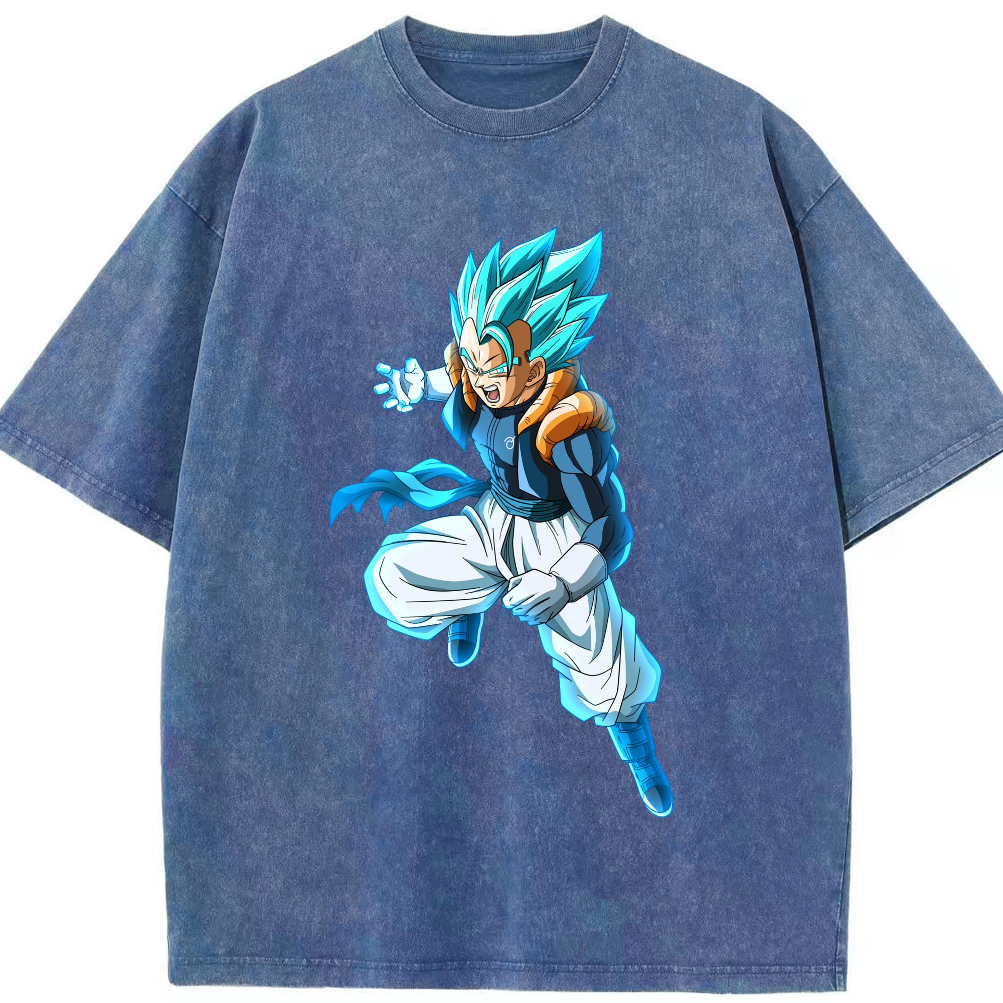 （画像用） ドラゴンボール ベジータ四世（Bejīta Yonsei）DRAGON BALL Vegeta IV 綿100% ヴィンテージ風 半袖Tシャツ（フロントプリント）
