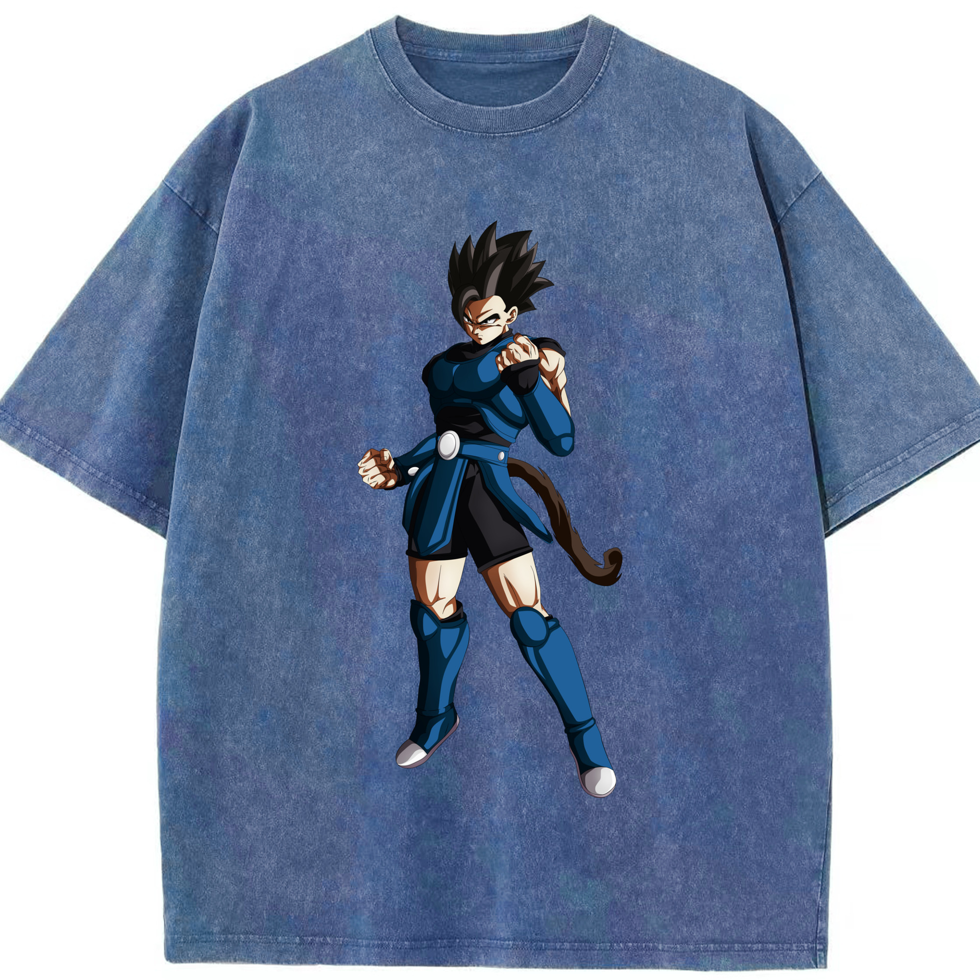 （画像用） ドラゴンボール 孫 悟飯（そんごはん）DRAGON BALL Son Gohan 綿100% ヴィンテージ風 半袖Tシャツ（フロントプリント）