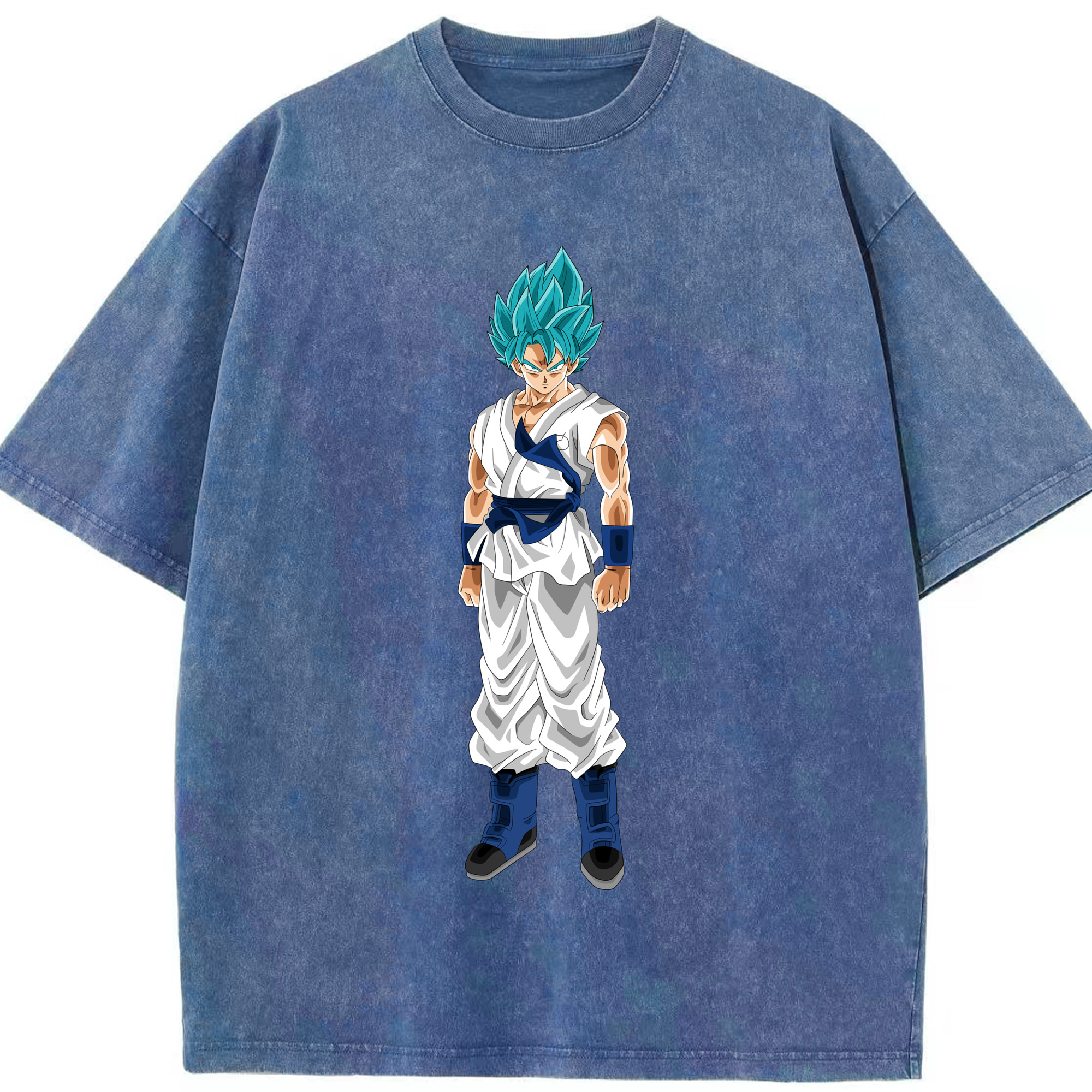 （画像用） ドラゴンボール 孫 悟飯（そんごはん）DRAGON BALL Son Gohan 綿100% ヴィンテージ風 半袖Tシャツ（フロントプリント）