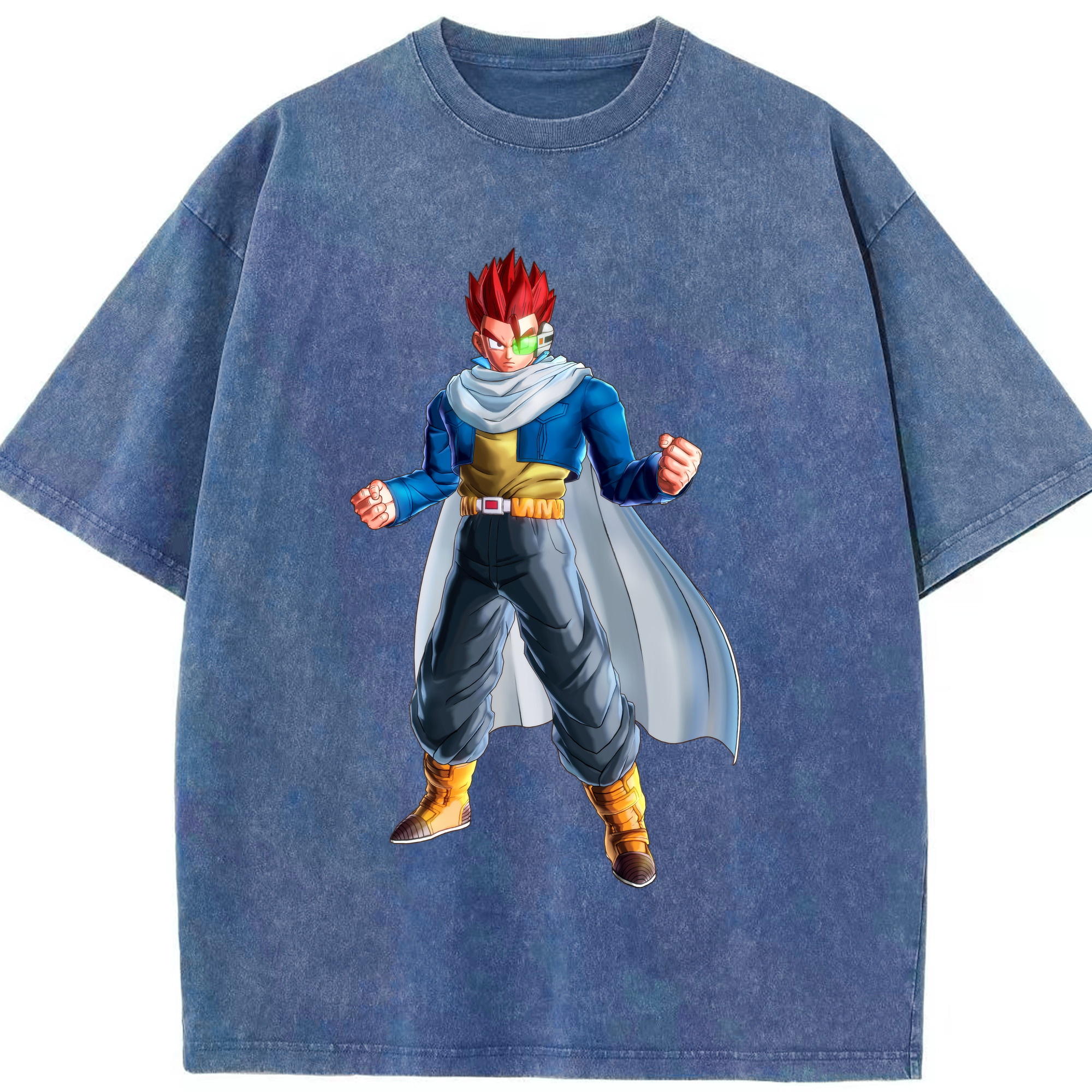 （画像用） ドラゴンボール 孫 悟飯（そんごはん）DRAGON BALL Son Gohan 綿100% ヴィンテージ風 半袖Tシャツ（フロントプリント）