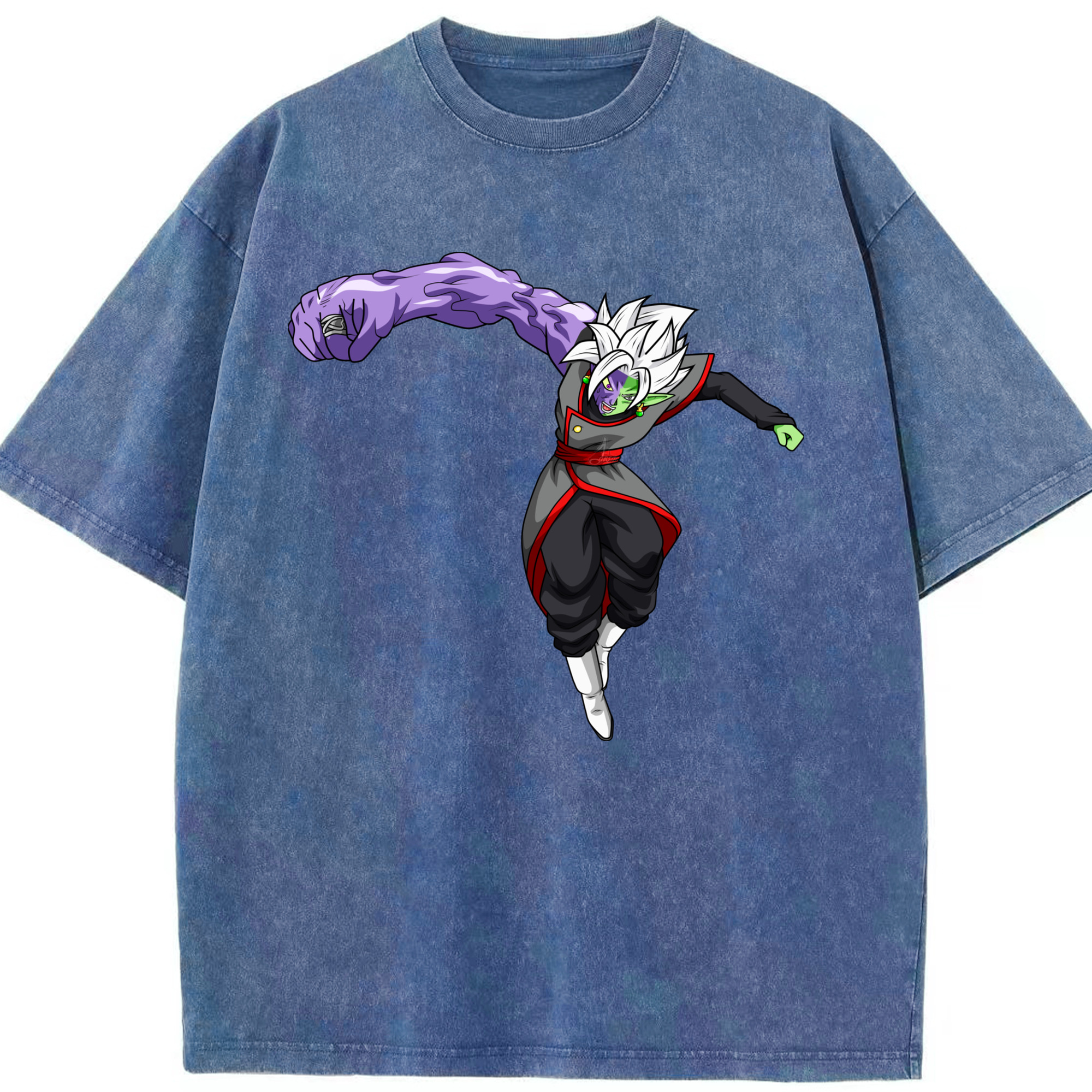 （画像用） ドラゴンボール ベジット DRAGON BALL Vegetto 綿100% ヴィンテージ風 半袖Tシャツ（フロントプリント）