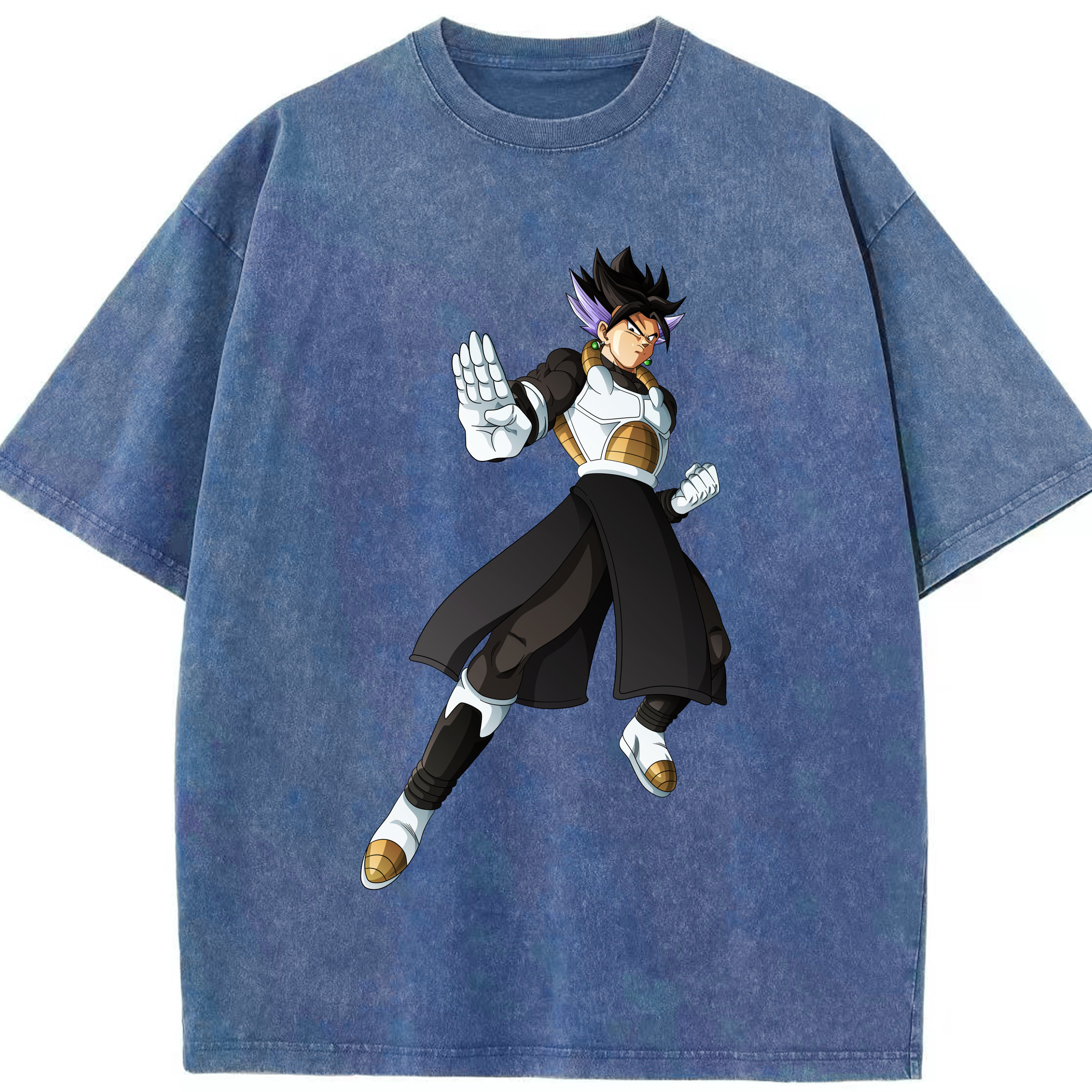 （画像用） ドラゴンボール ベジット DRAGON BALL Vegetto 綿100% ヴィンテージ風 半袖Tシャツ（フロントプリント）