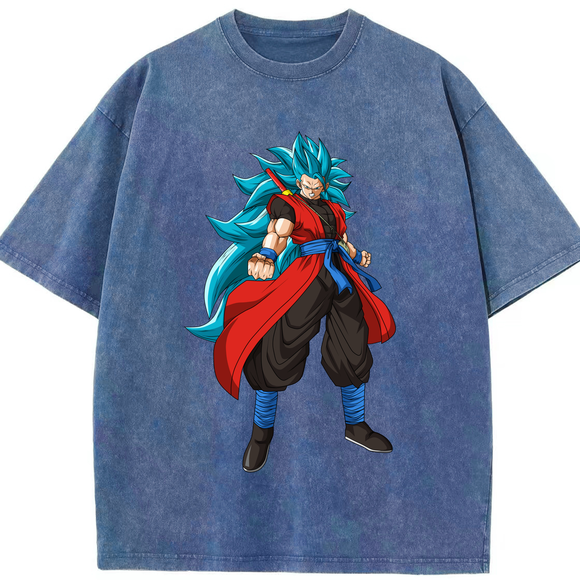 （画像用） ドラゴンボール ベジット DRAGON BALL Vegetto 綿100% ヴィンテージ風 半袖Tシャツ（フロントプリント）
