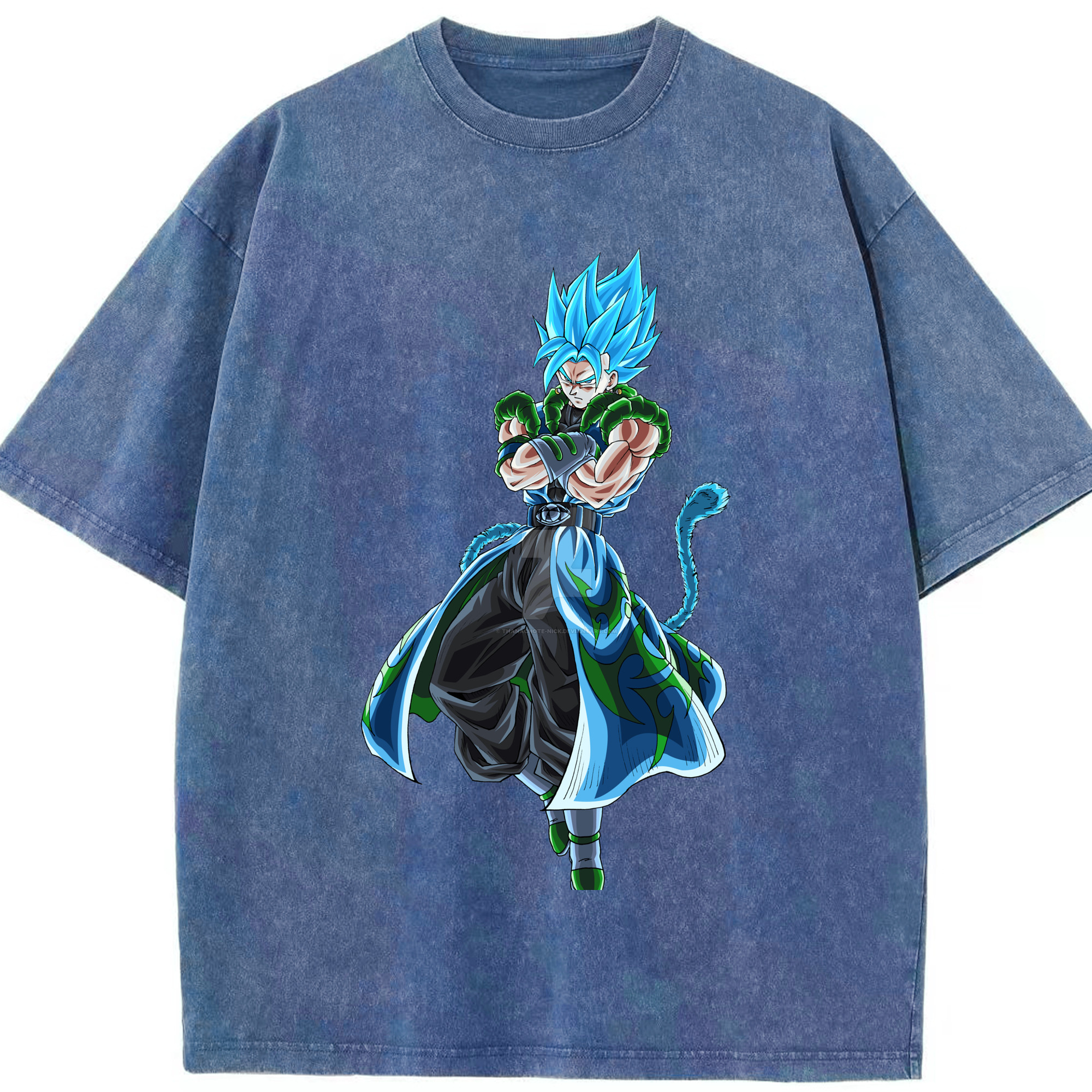 （画像用） ドラゴンボール ベジット DRAGON BALL Vegetto 綿100% ヴィンテージ風 半袖Tシャツ（フロントプリント）