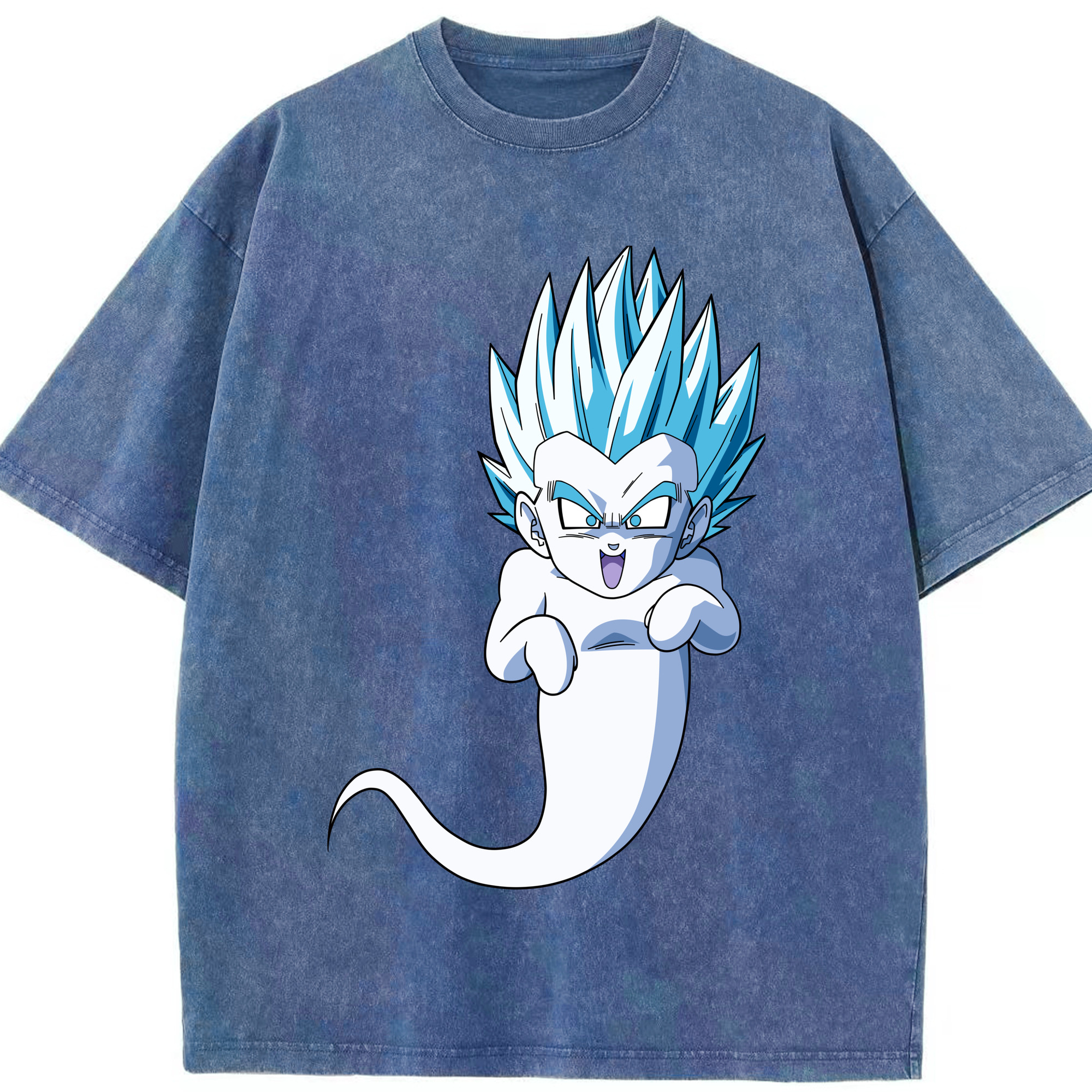 （画像用） ドラゴンボール ベジット DRAGON BALL Vegetto 綿100% ヴィンテージ風 半袖Tシャツ（フロントプリント）