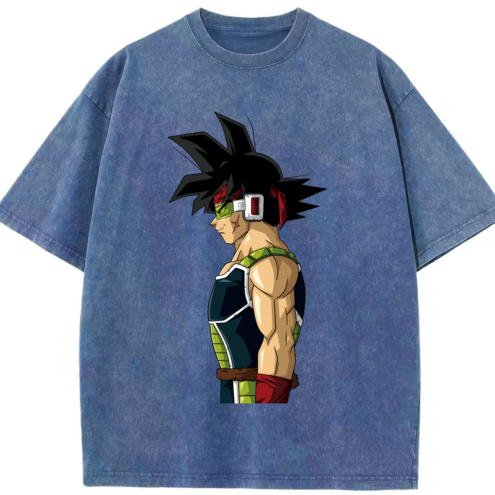 （画像用） ドラゴンボール バーダック DRAGON BALL Burdock 綿100% ヴィンテージ風 半袖Tシャツ（フロントプリント）