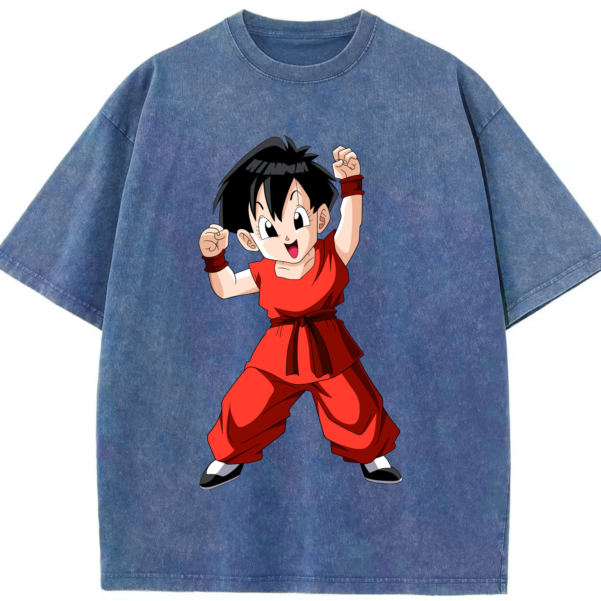 （画像用） ドラゴンボール パン DRAGON BALL Pan 綿100% ヴィンテージ風 半袖Tシャツ（フロントプリント）