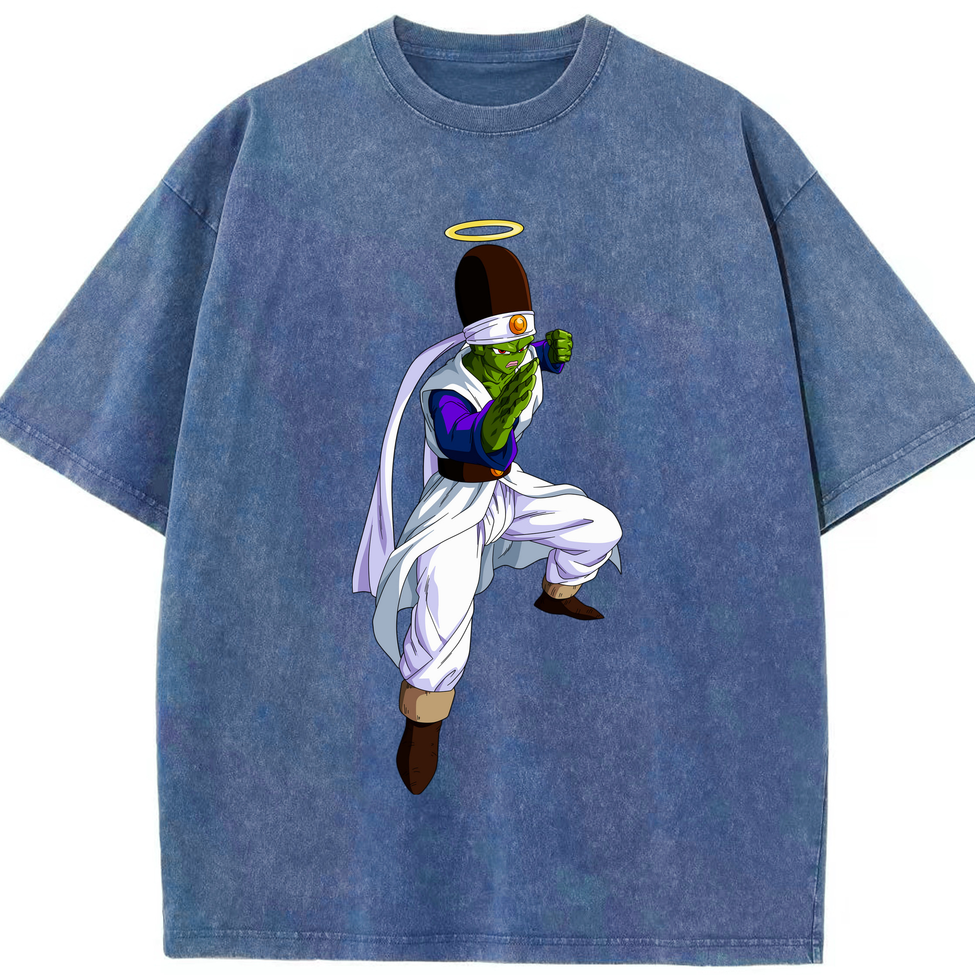 （画像用） ドラゴンボール パイクーハン DRAGON BALL Pikkon 綿100% ヴィンテージ風 半袖Tシャツ（フロントプリント）