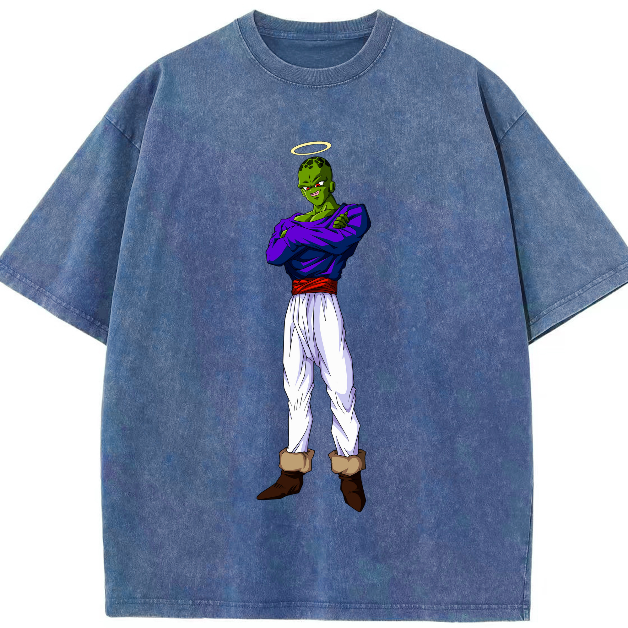 （画像用） ドラゴンボール パイクーハン DRAGON BALL Pikkon 綿100% ヴィンテージ風 半袖Tシャツ（フロントプリント）