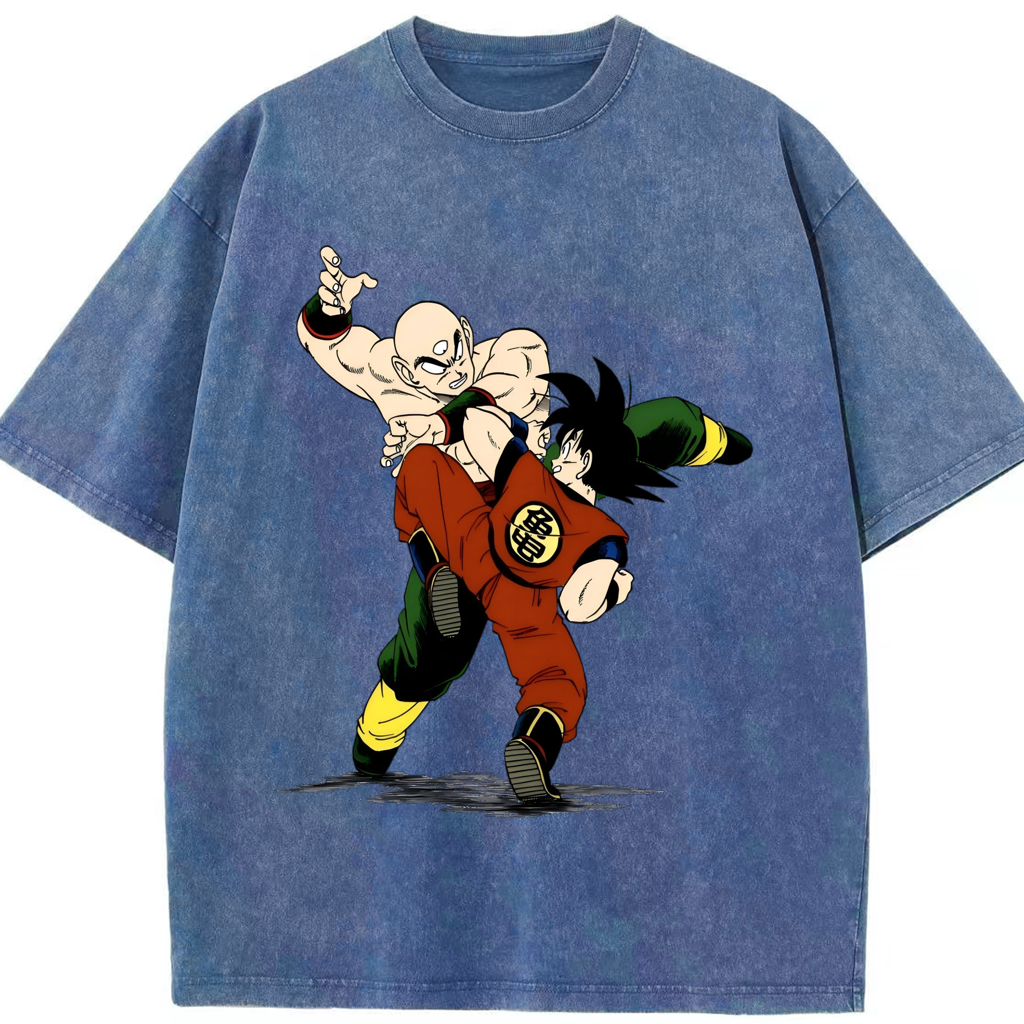 （画像用） ドラゴンボール DRAGON BALL 綿100% ヴィンテージ風 半袖Tシャツ（フロントプリント）
