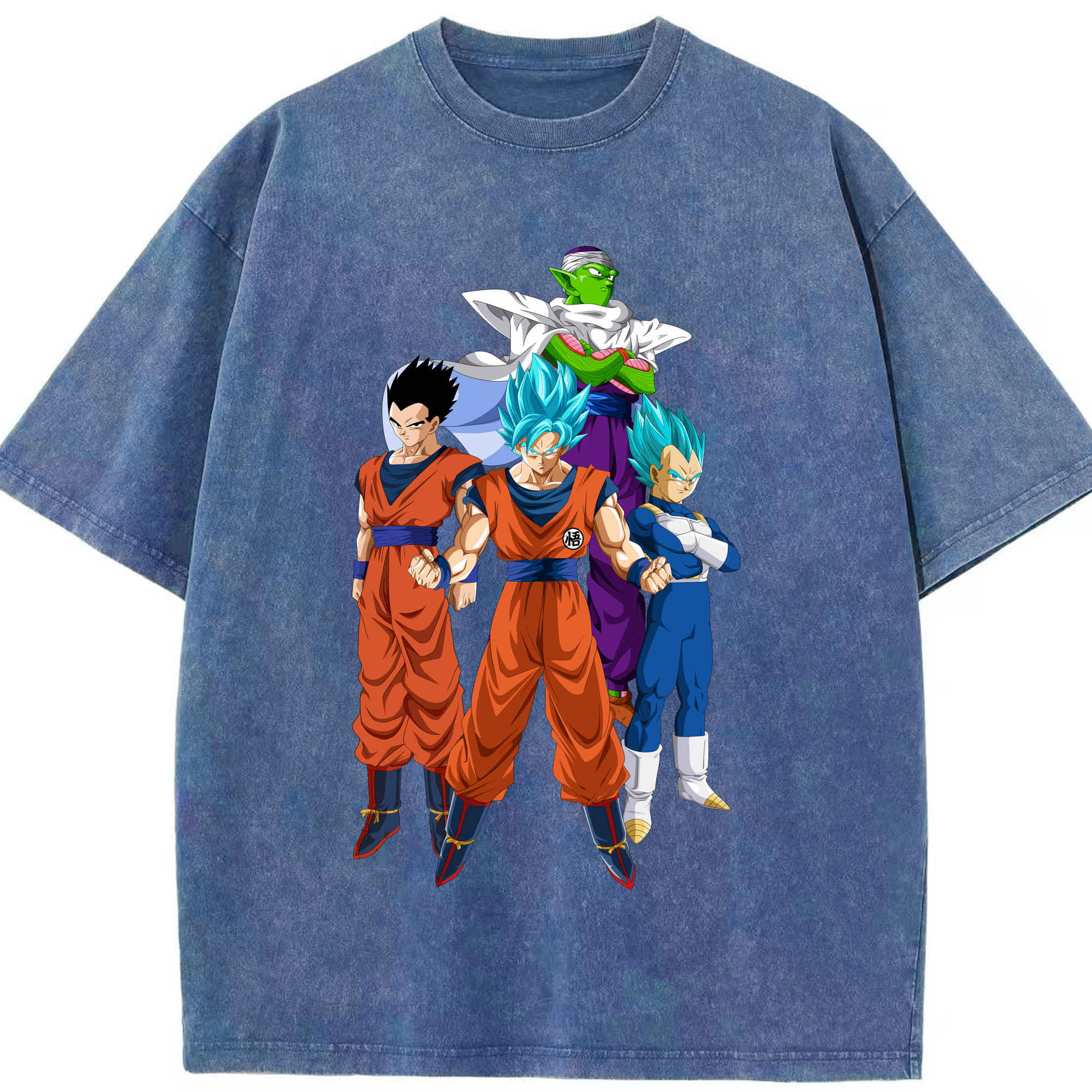 （画像用） ドラゴンボール DRAGON BALL 綿100% ヴィンテージ風 半袖Tシャツ（フロントプリント）