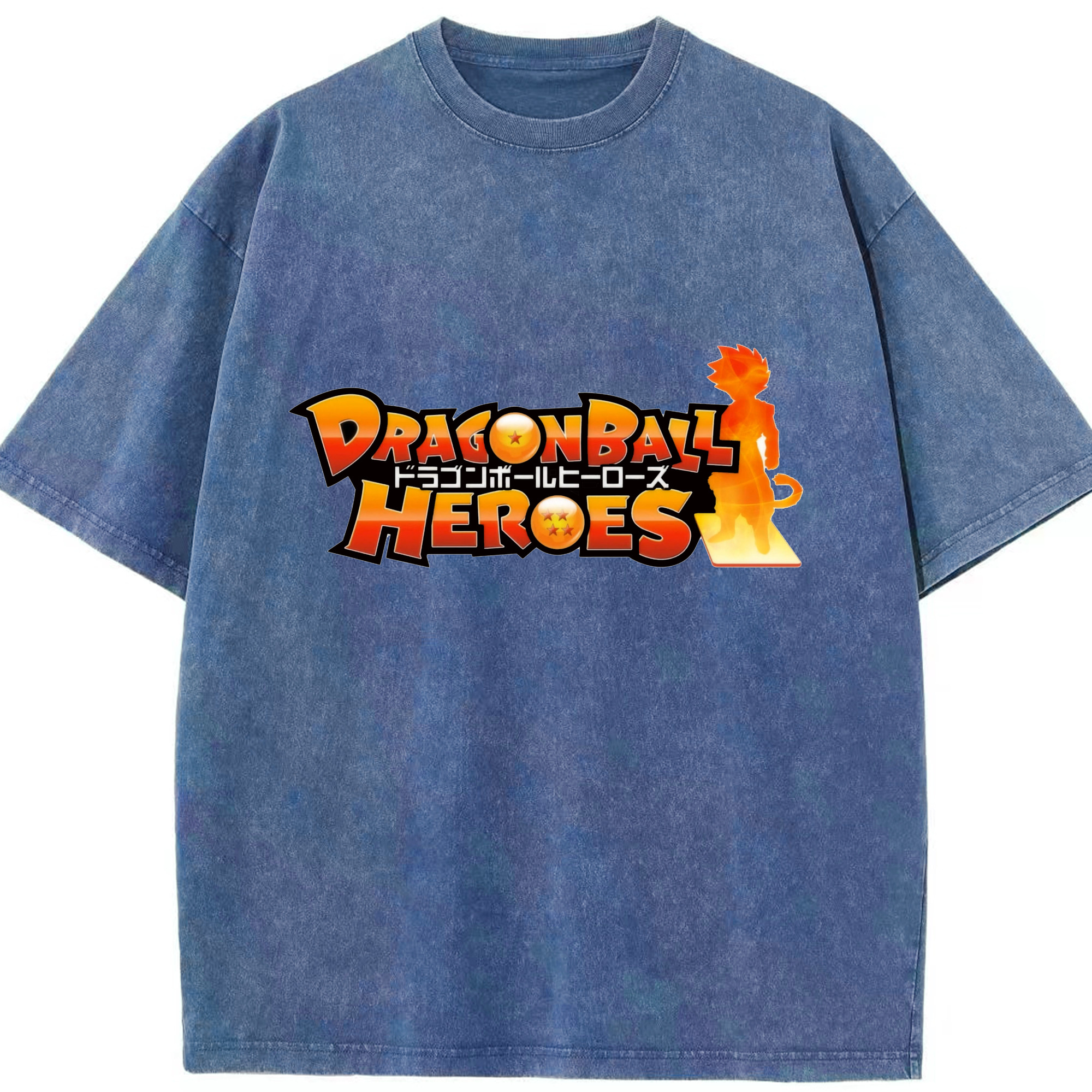 （画像用） ドラゴンボール DRAGON BALL 綿100% ヴィンテージ風 半袖Tシャツ（フロントプリント）