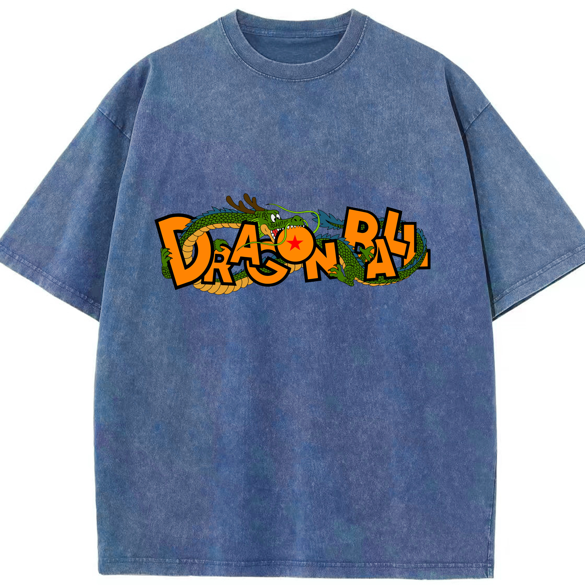 （画像用） ドラゴンボール DRAGON BALL 綿100% ヴィンテージ風 半袖Tシャツ（フロントプリント）
