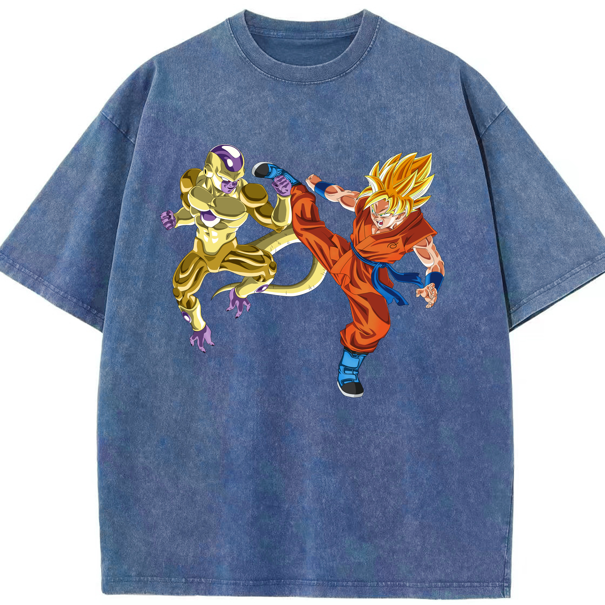 （画像用） ドラゴンボール DRAGON BALL 綿100% ヴィンテージ風 半袖Tシャツ（フロントプリント）
