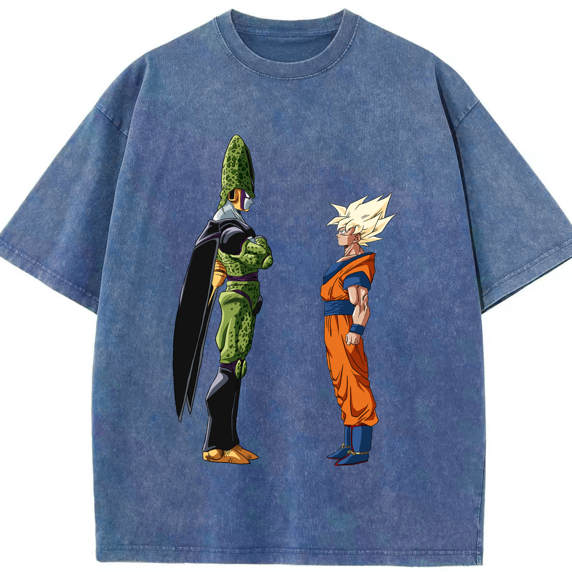 （画像用） ドラゴンボール DRAGON BALL 綿100% ヴィンテージ風 半袖Tシャツ（フロントプリント）