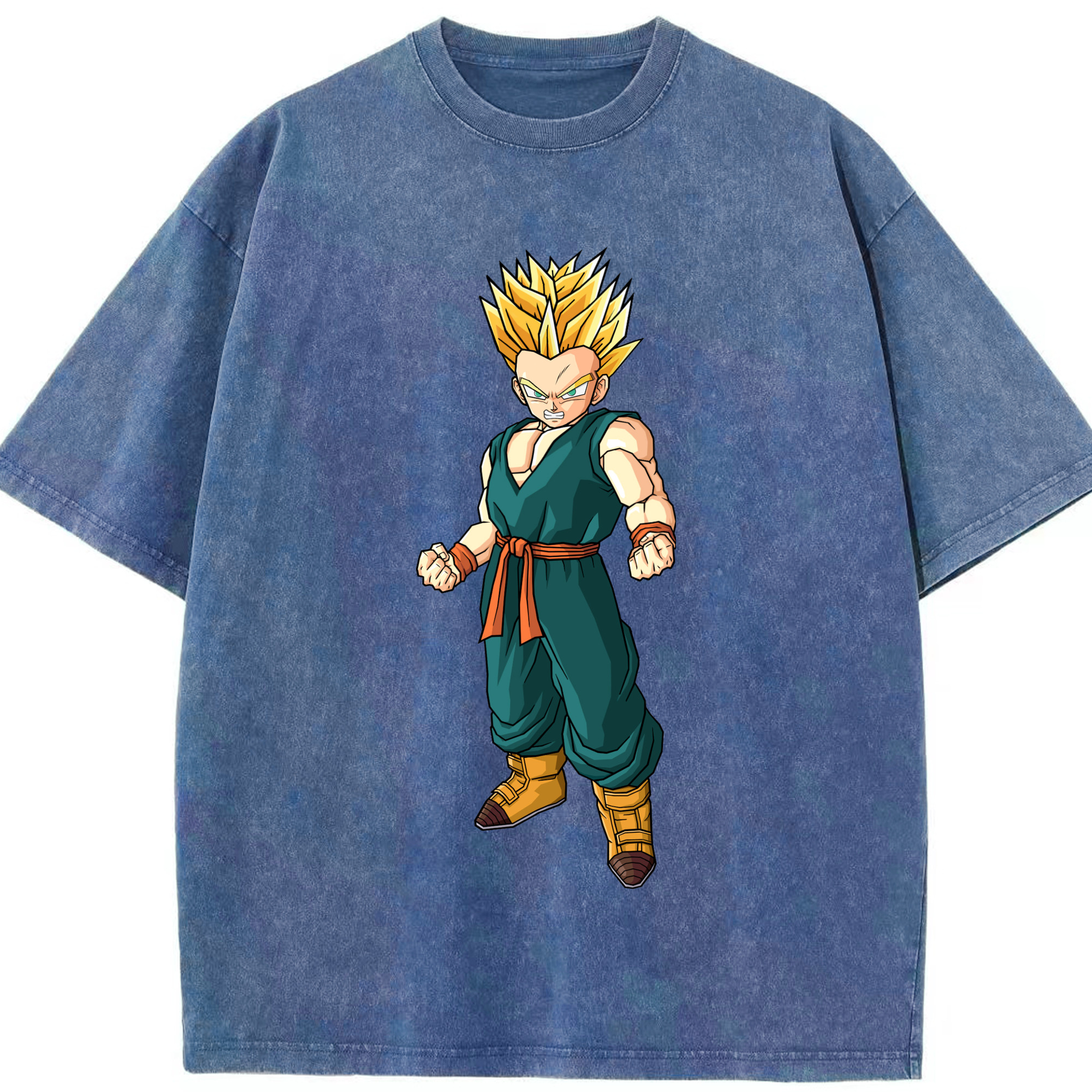 （画像用） ドラゴンボール DRAGON BALL 綿100% ヴィンテージ風 半袖Tシャツ（フロントプリント）