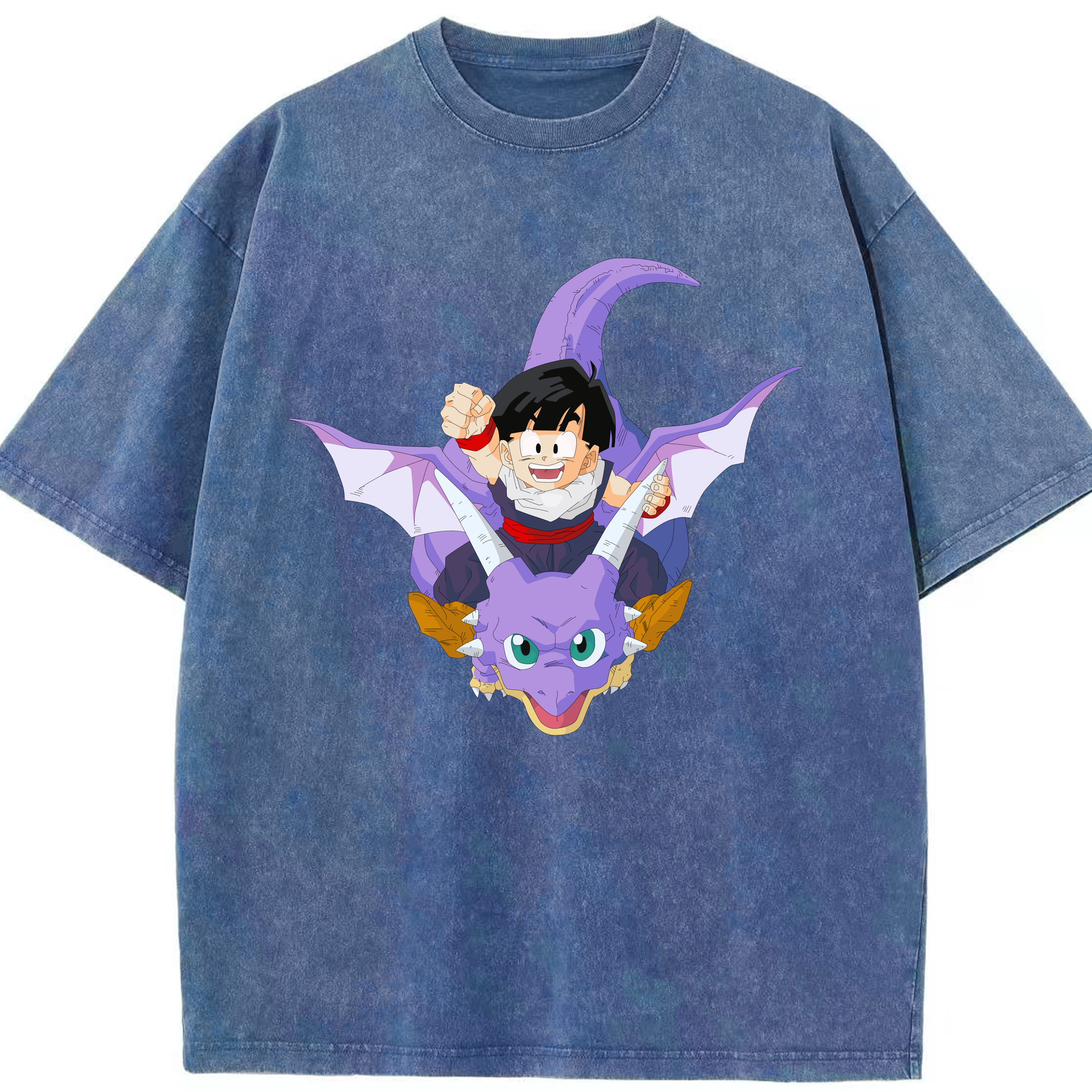 （画像用） ドラゴンボール DRAGON BALL 綿100% ヴィンテージ風 半袖Tシャツ（フロントプリント）