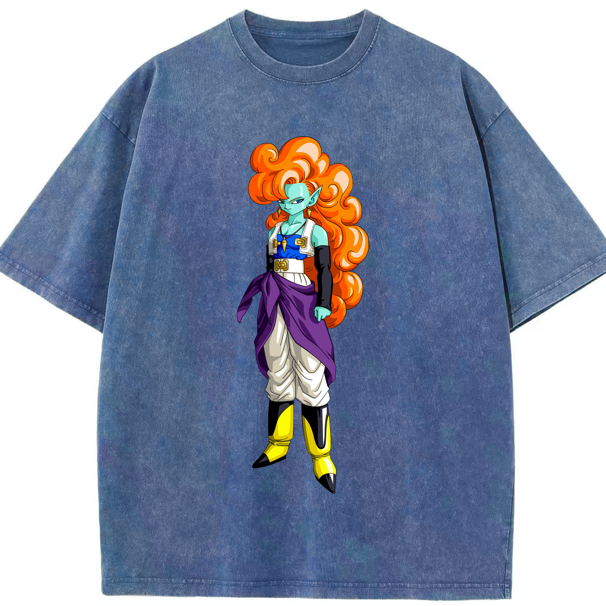 （画像用） ドラゴンボール DRAGON BALL 綿100% ヴィンテージ風 半袖Tシャツ（フロントプリント）