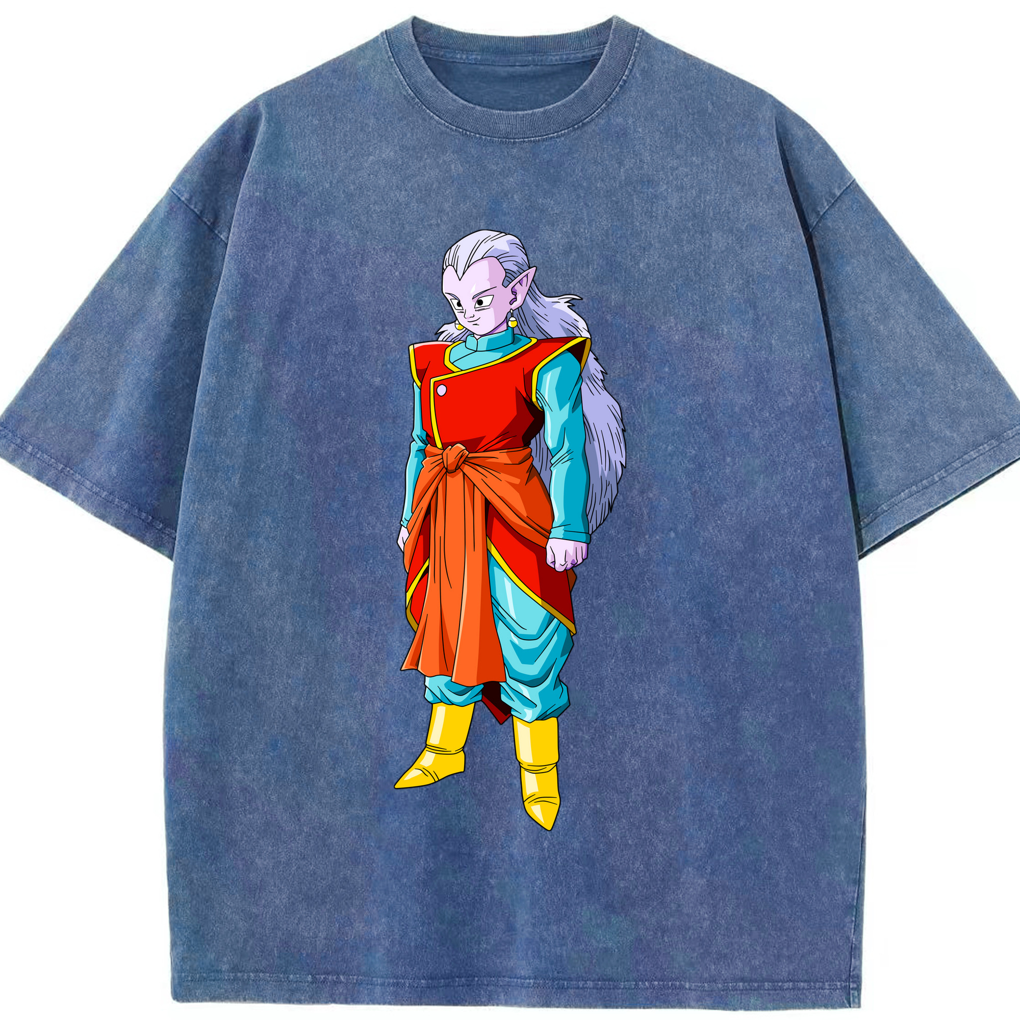 （画像用） ドラゴンボール DRAGON BALL 綿100% ヴィンテージ風 半袖Tシャツ（フロントプリント）