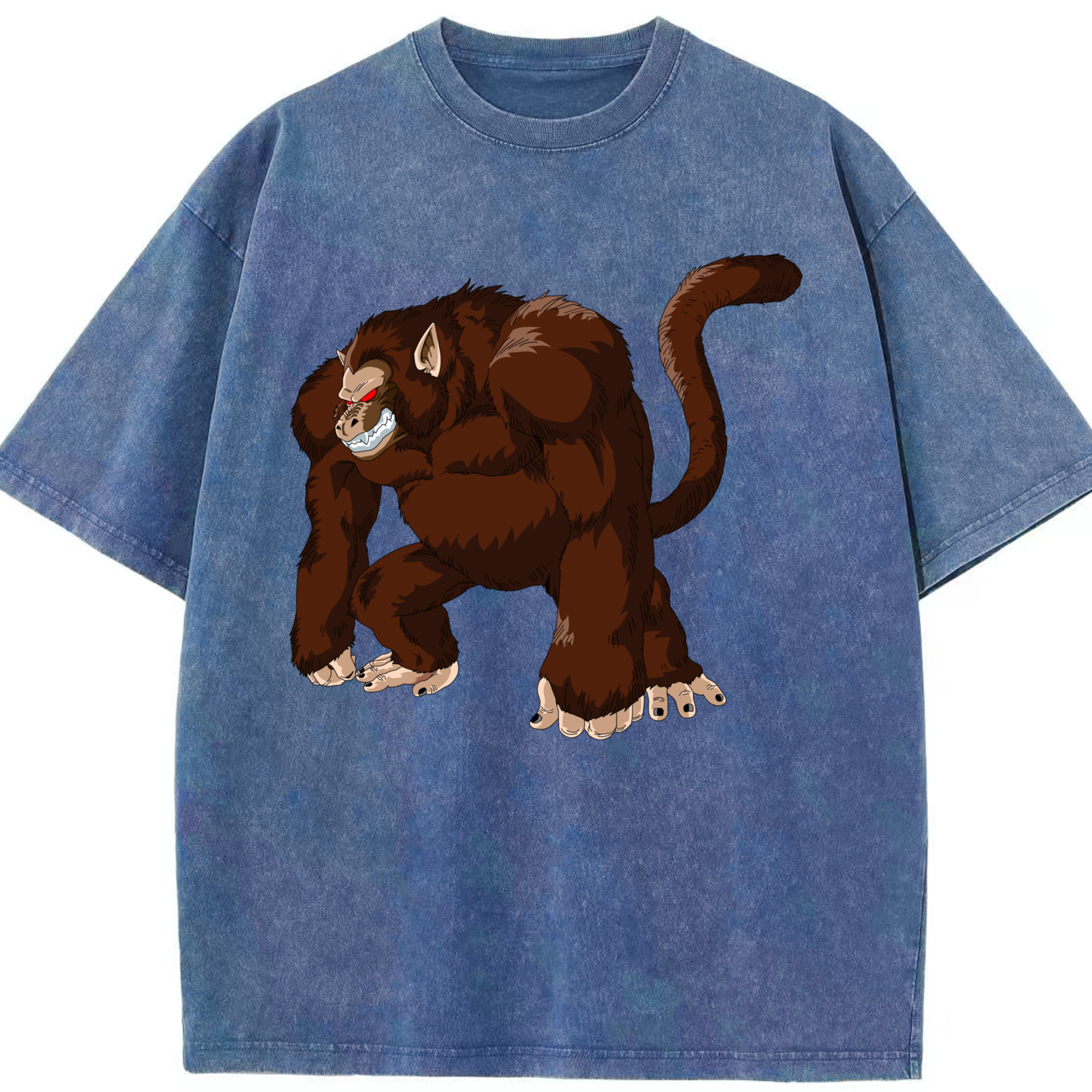 （画像用） ドラゴンボール DRAGON BALL 綿100% ヴィンテージ風 半袖Tシャツ（フロントプリント）