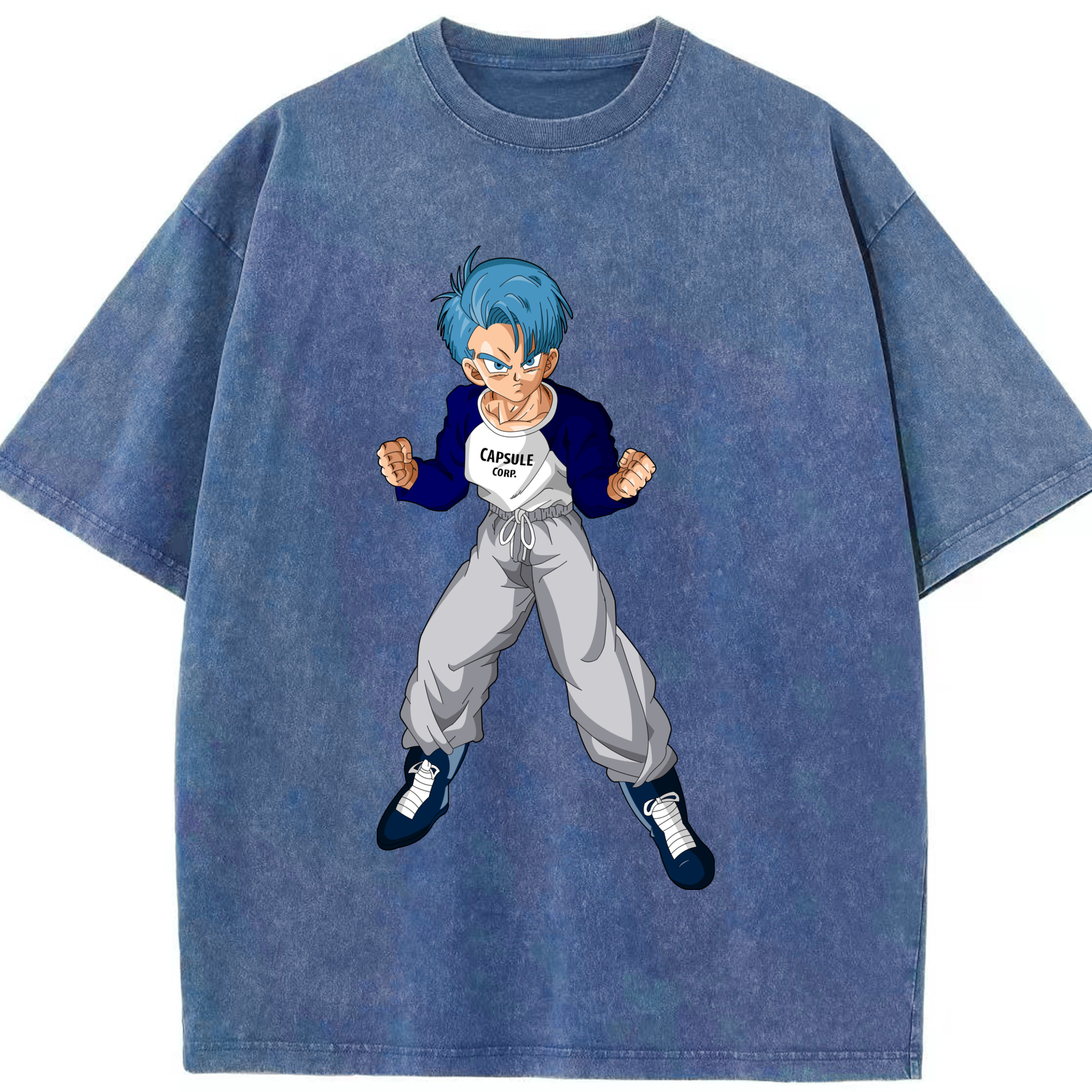 （画像用） ドラゴンボール DRAGON BALL 綿100% ヴィンテージ風 半袖Tシャツ（フロントプリント）