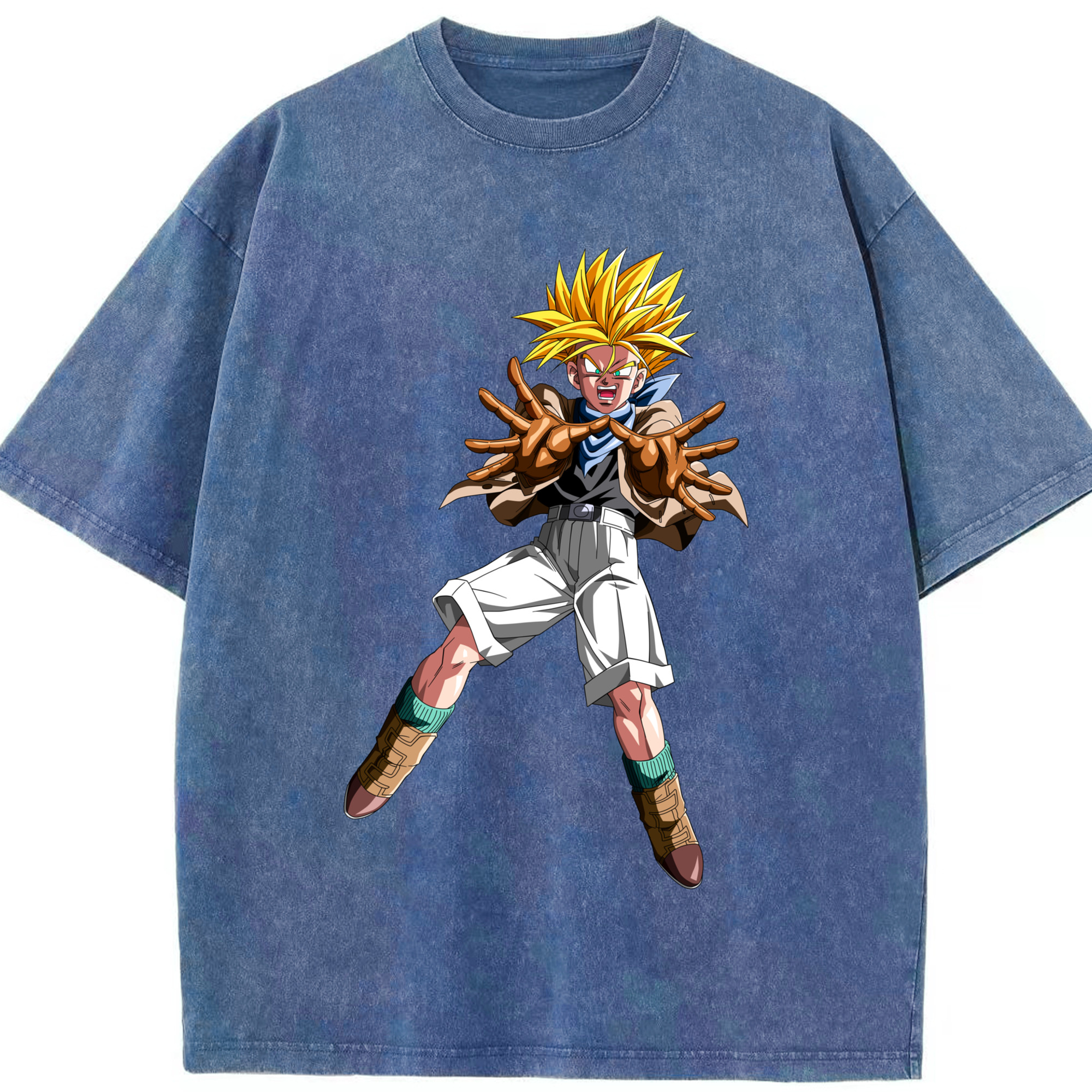 （画像用） ドラゴンボール DRAGON BALL 綿100% ヴィンテージ風 半袖Tシャツ（フロントプリント）