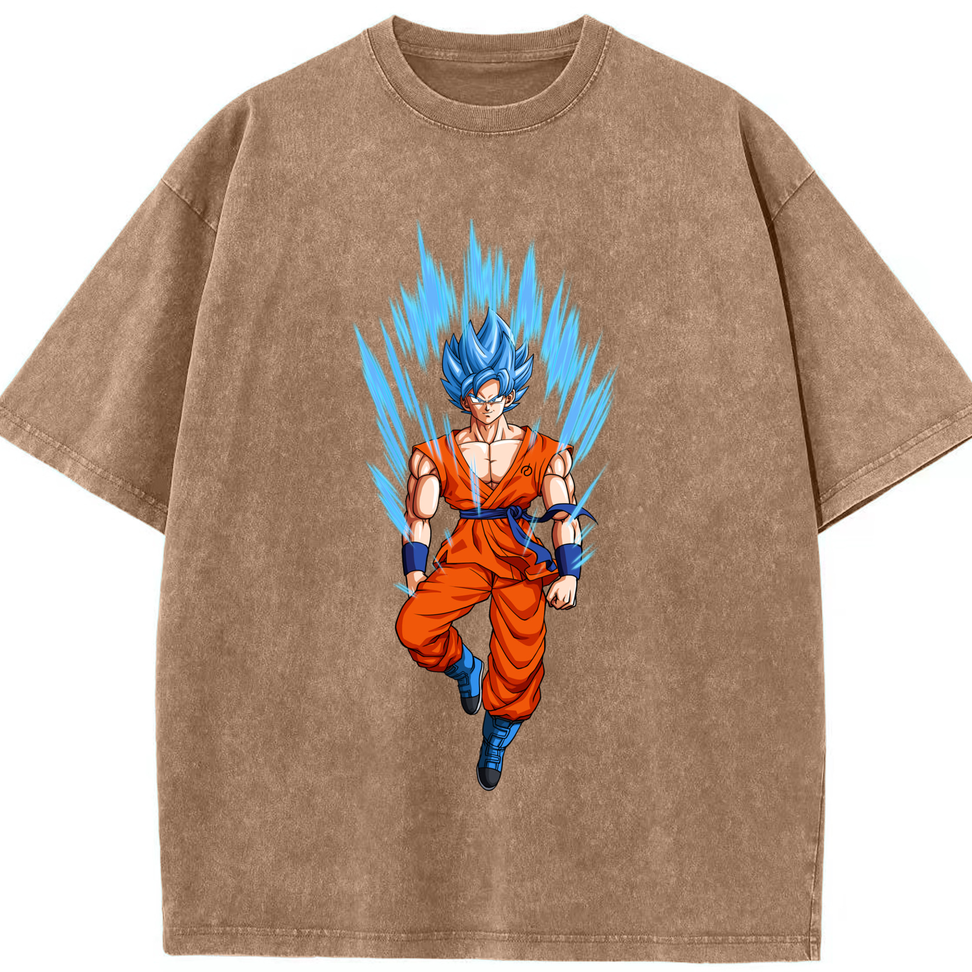 （画像用） ドラゴンボール 孫 悟飯（そんごはん）DRAGON BALL Son Gohan 綿100% ヴィンテージ風 半袖Tシャツ（フロントプリント）