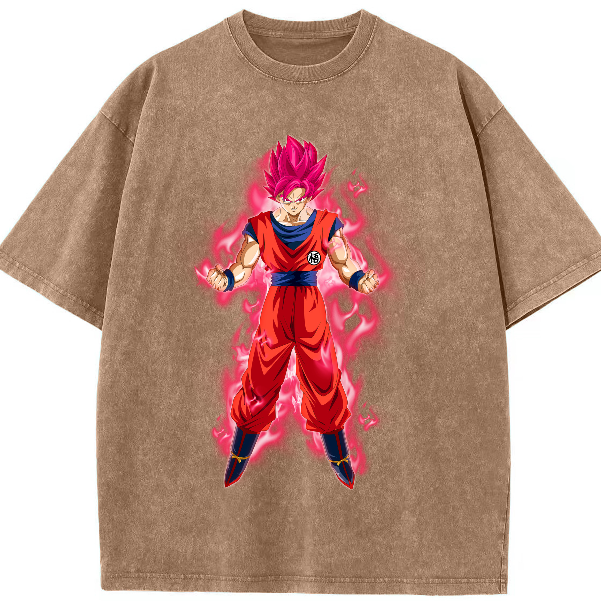 （画像用） ドラゴンボール 孫 悟飯（そんごはん）DRAGON BALL Son Gohan 綿100% ヴィンテージ風 半袖Tシャツ（フロントプリント）
