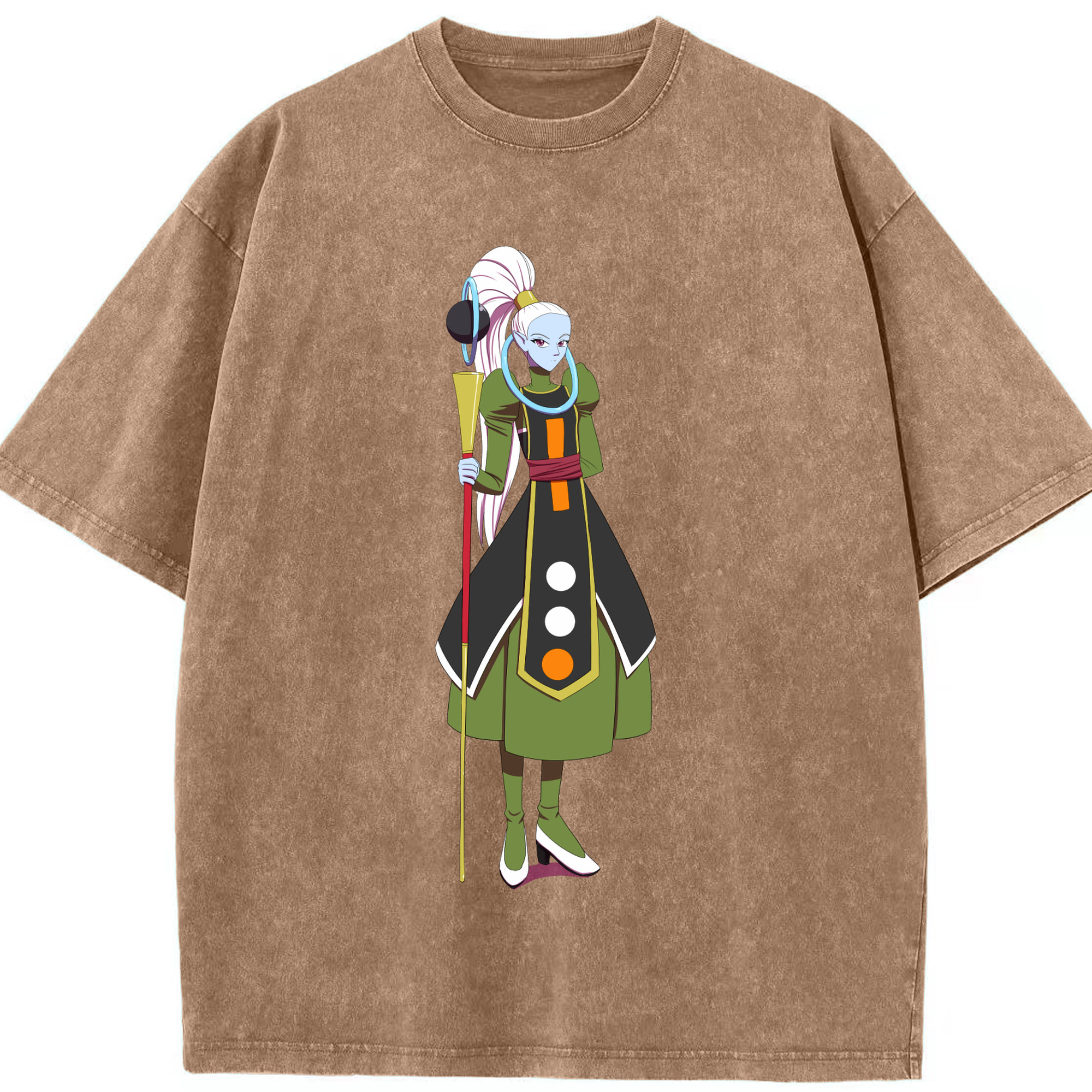 （画像用） ドラゴンボール DRAGON BALL 綿100% ヴィンテージ風 半袖Tシャツ（フロントプリント）